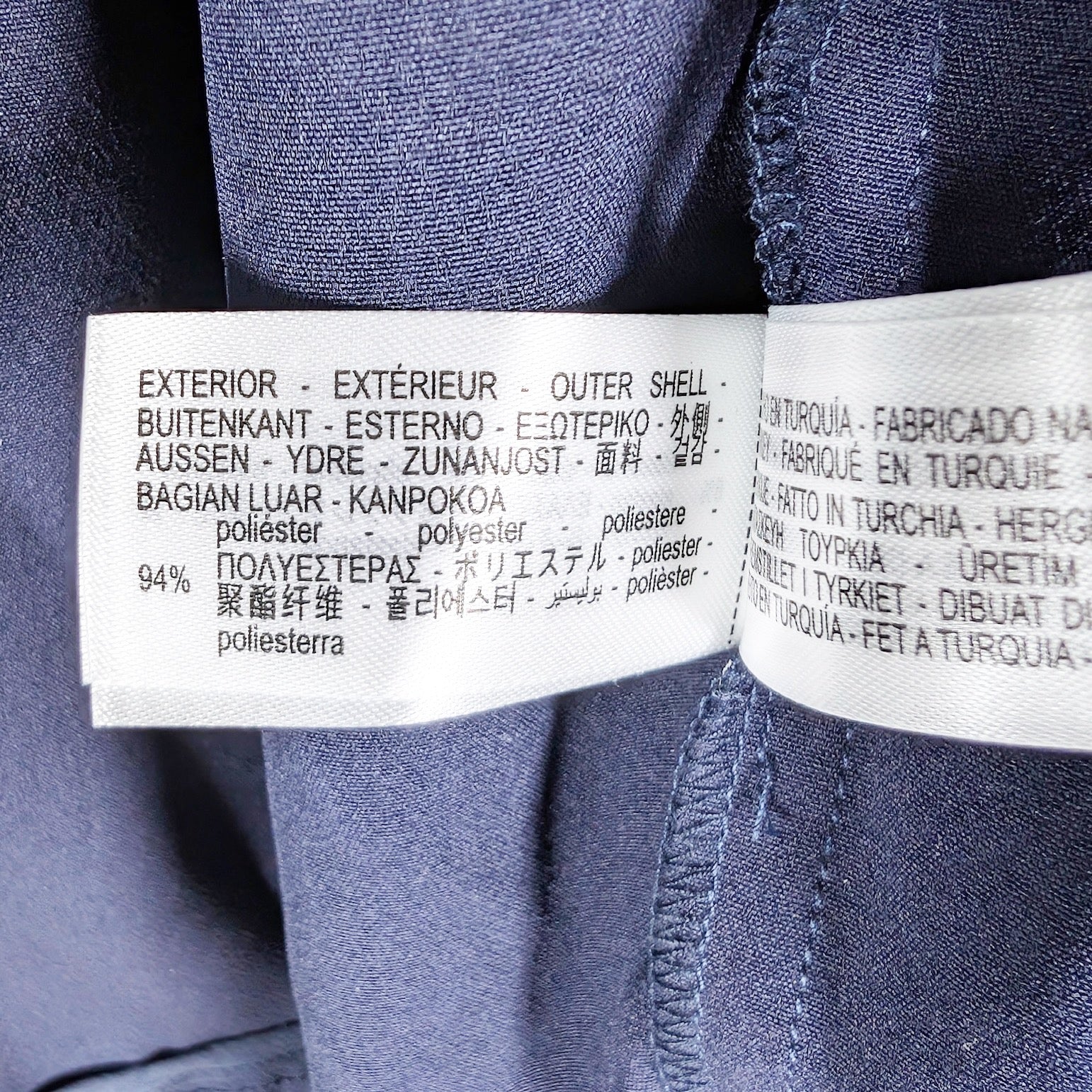 Zara Women's Full Zip Racing Stripe Full Zip Up Hoodie Track Jacket Blue White S