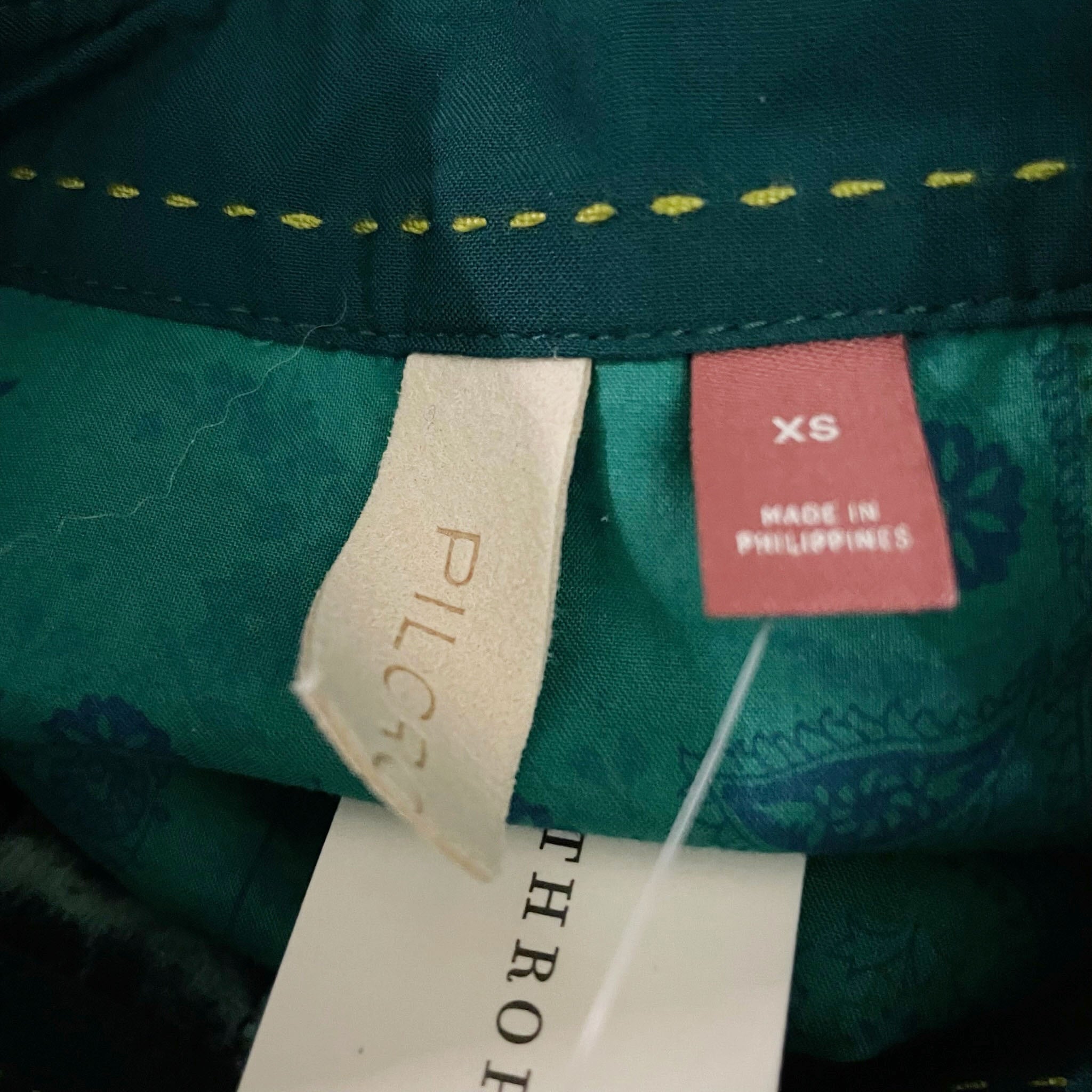 NEW Anthropologie Pilcro & The Letterpress Mara Relaxed Velvet Button Down Shirt