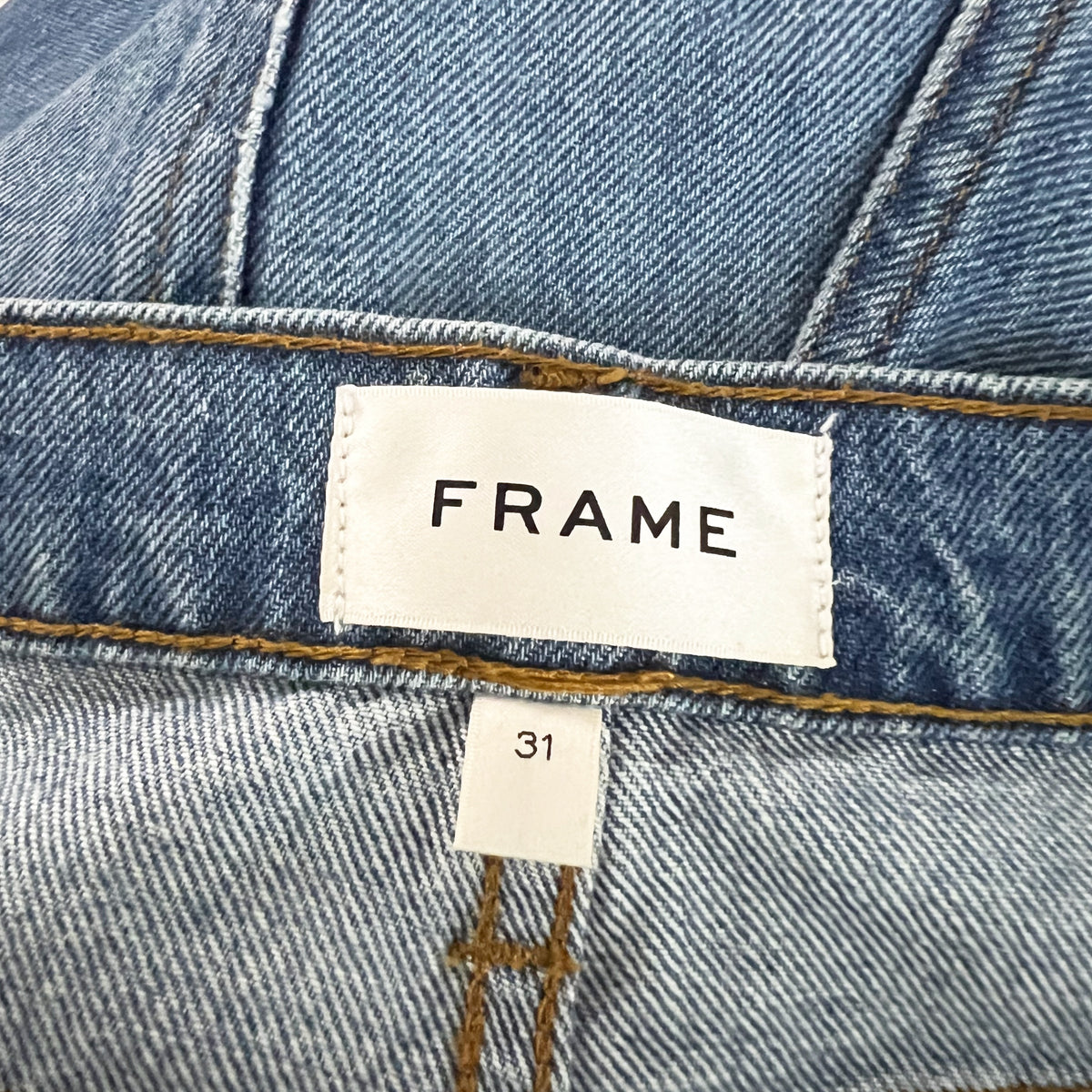 Frame Denim Women's The Relaxed Straight Regenerative Cotton Mariner Wash Jeans