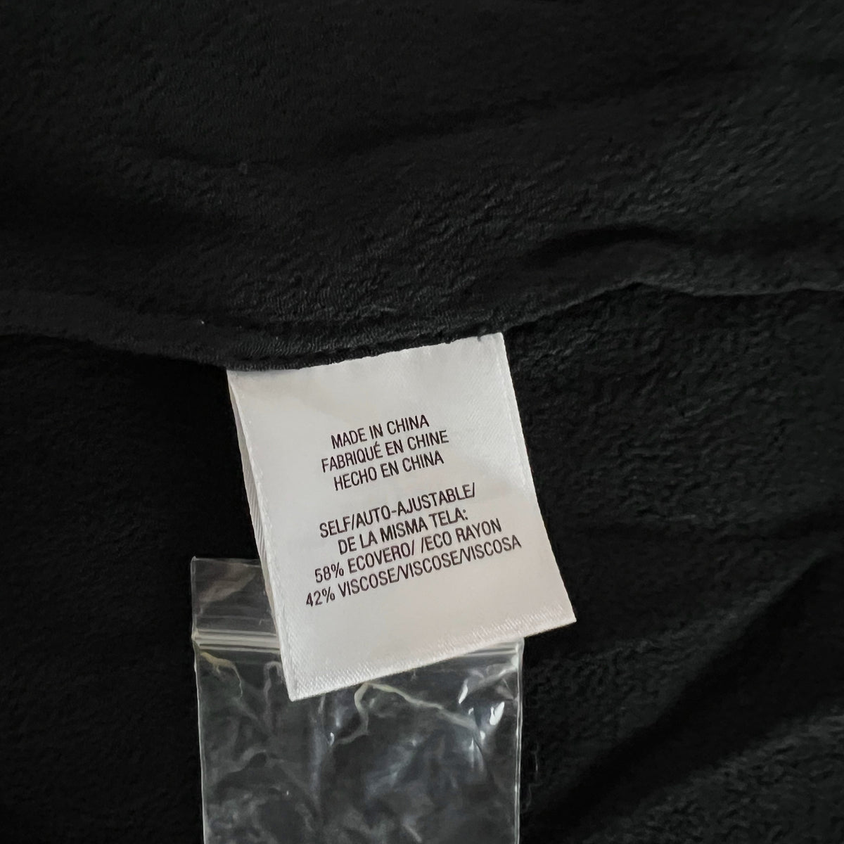 Favorite Daughter Take Me Seriously Collared Button Down Mini Dress Black XL