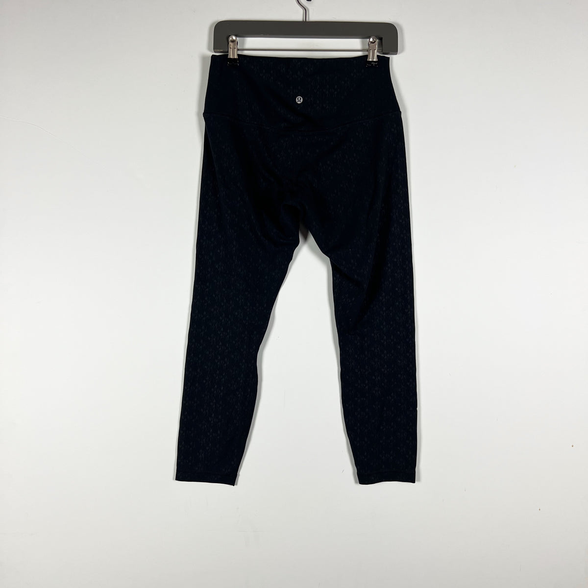 Lululemon Women's Align High-Rise Pant 25" Micro Fleck Emboss Black Leggings 10