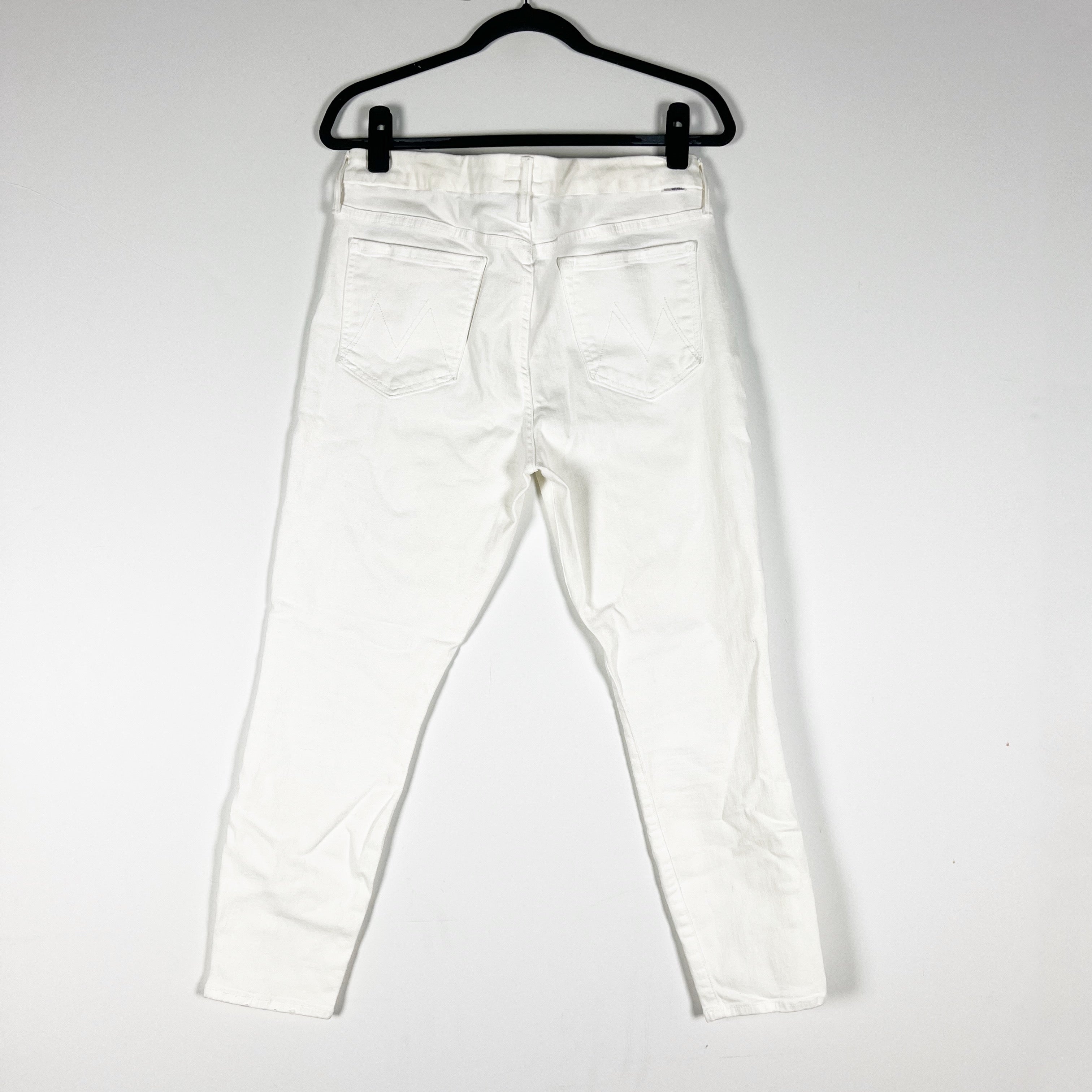 Mother Denim The Looker Crop Cotton Stretch Skinny Jeans Fairest Of Them All 32