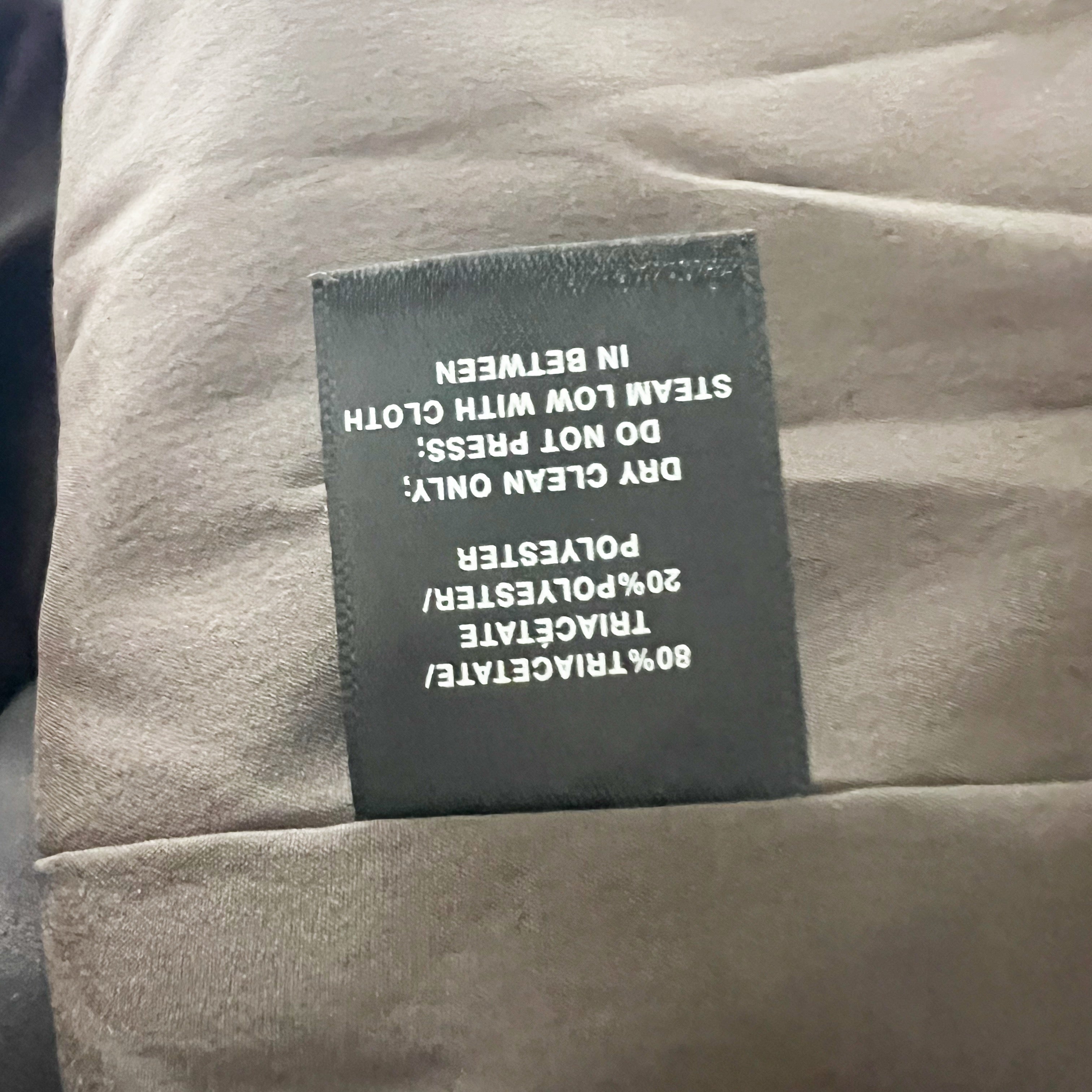 NEW Lafayette 148 New York Jaqueline Reverie Satin Button Blazer Jacket Truffle