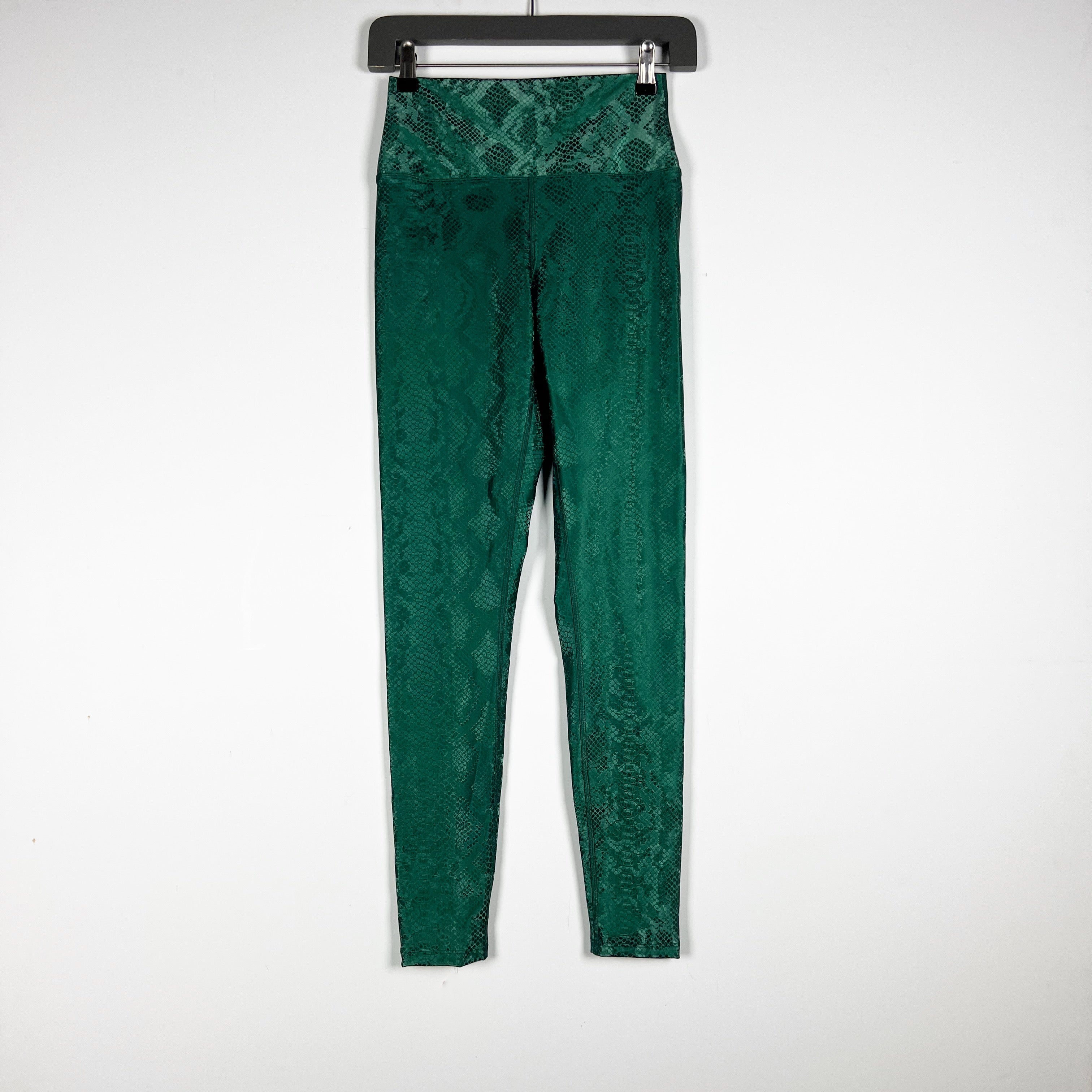 Beach Riot Piper High Waisted Athletic Work Out Leggings Pine Python Small