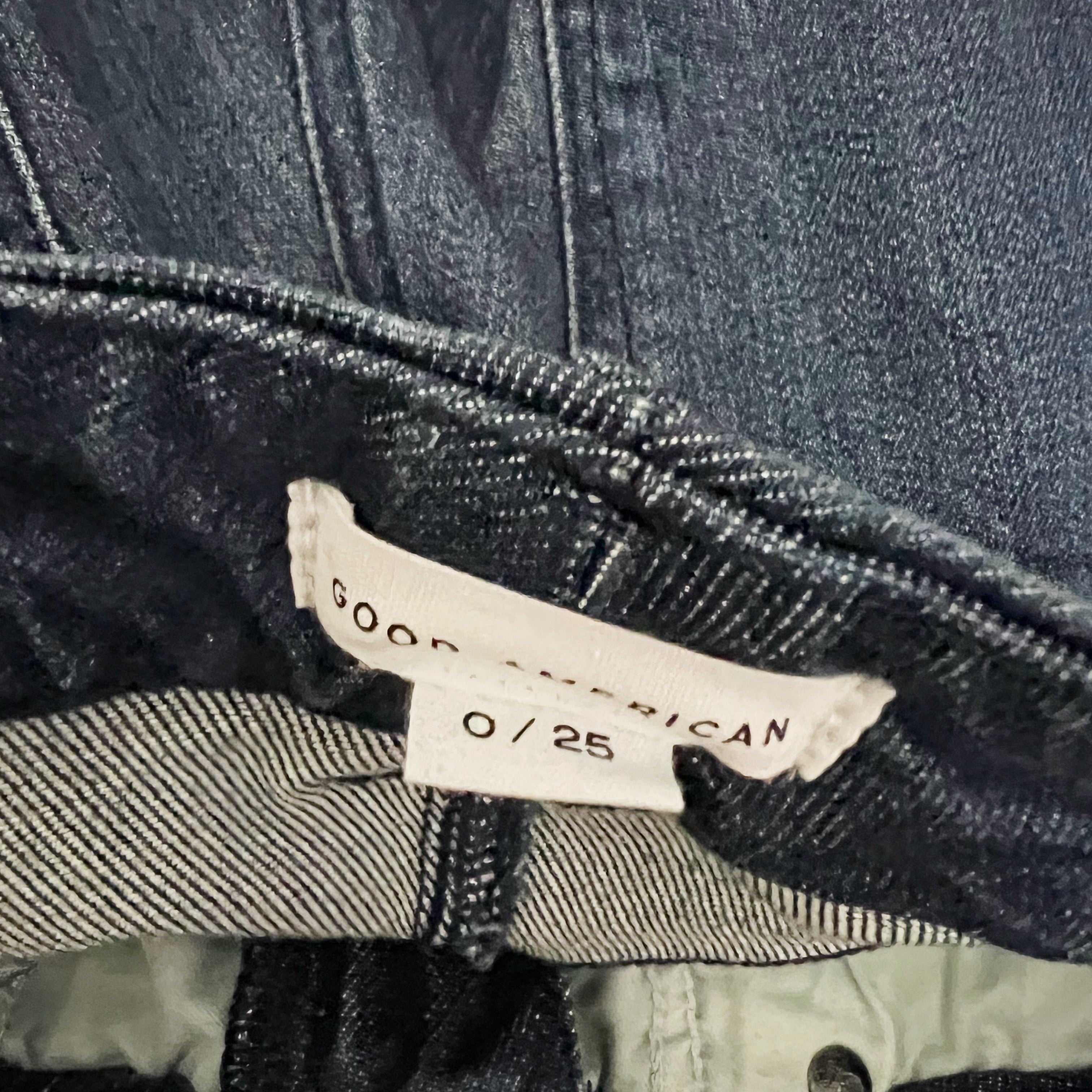 NEW Good American Good Classic Slim Bootcut High Rise Cotton Stretch Denim Jeans