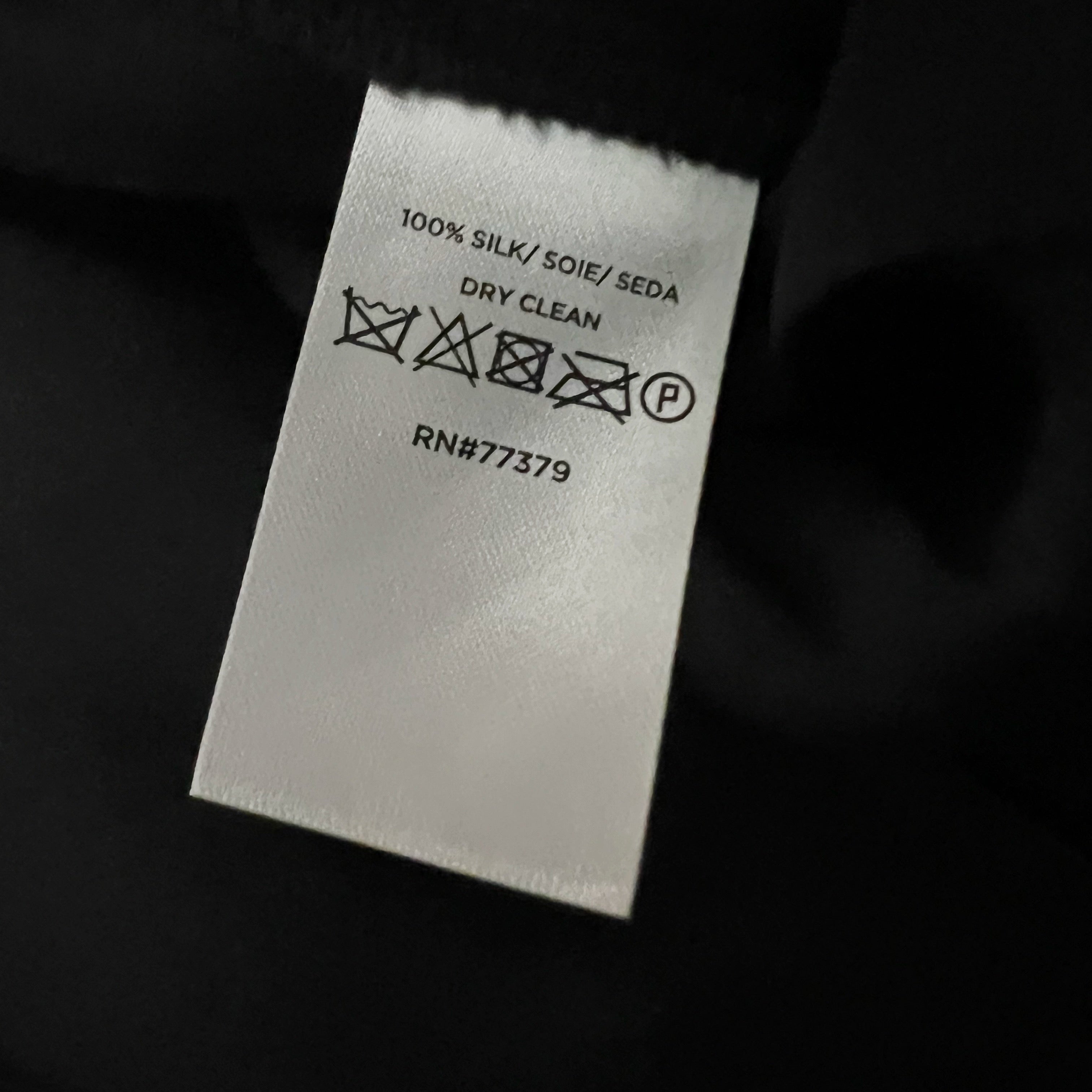 NEW Ann Taylor The Studio Collection Silk Satin Cowl Neck Long Sleeve Blouse Top