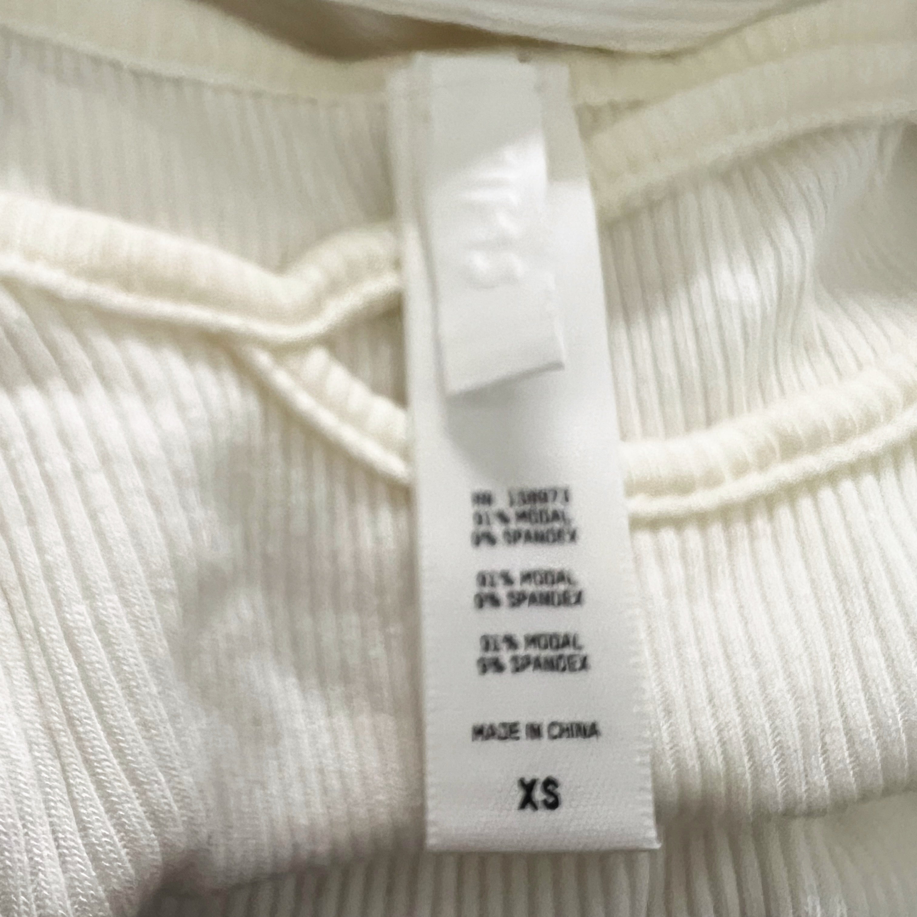 SKIMS Soft White Lounge Ribbed Stretch Cut Out Scoop Neck Sleeveless Maxi Dress