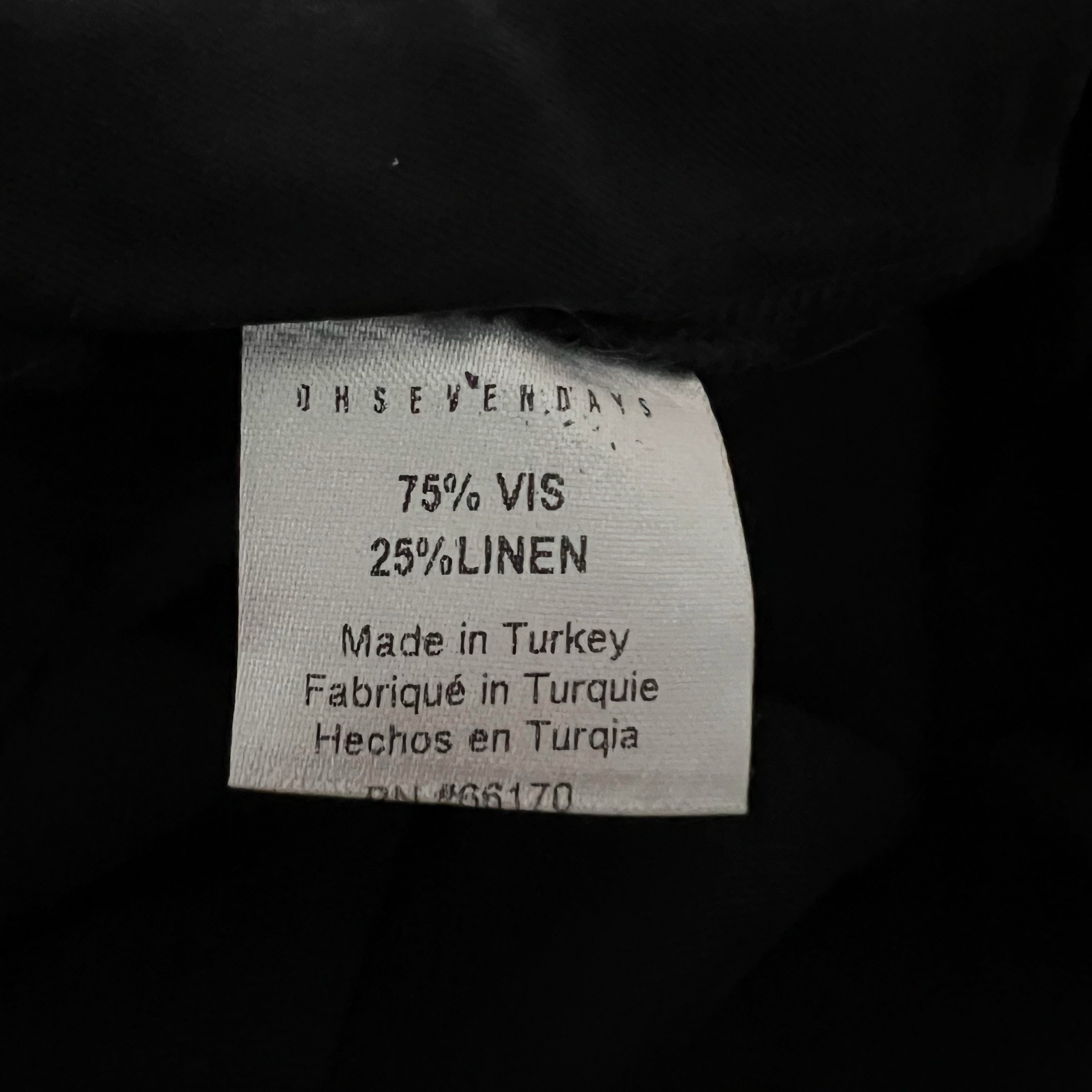 OhSevenDays Satin Ribbed Smocked Stretch Bodice Ruffle Tank Midi Dress Black XS