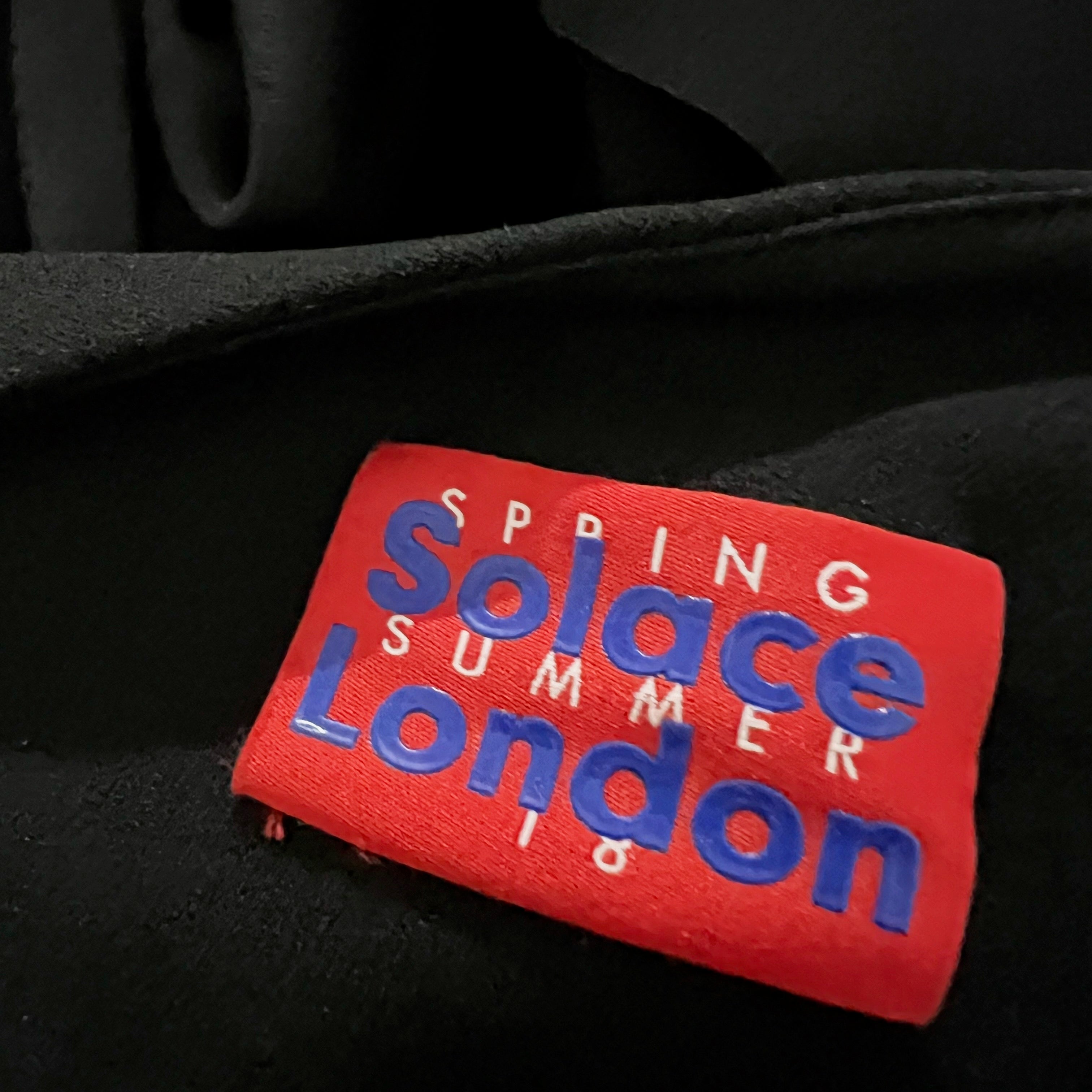 Solace London Naya Sleeveless Scoop Neck Scuba Ruffle Frill Midi Dress Black S