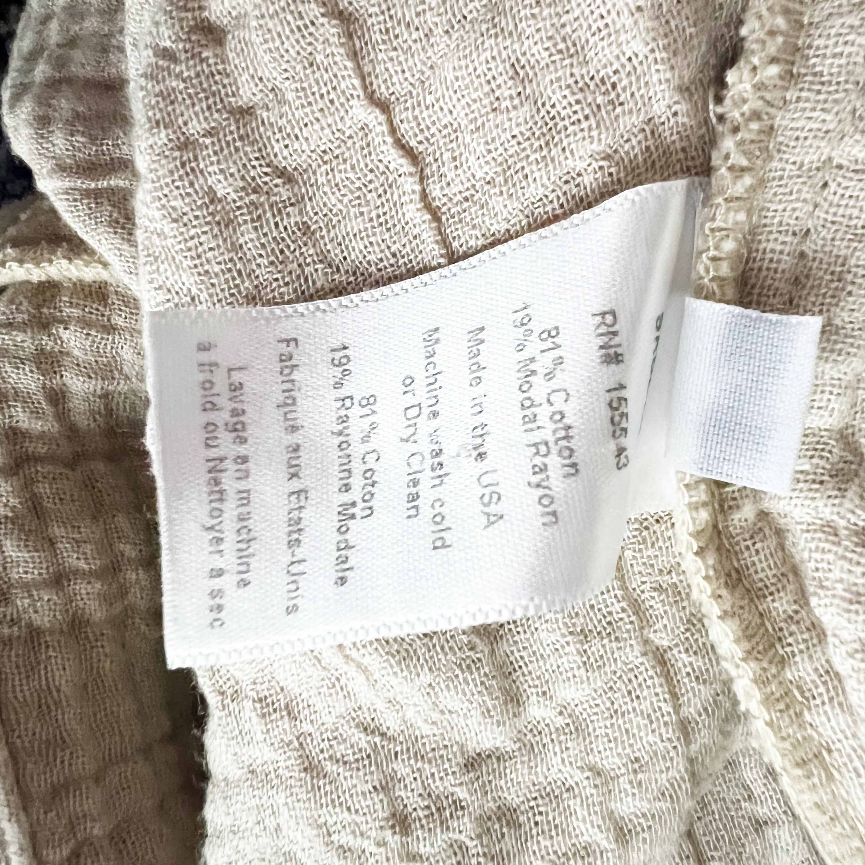 Sablyn Tanner Cotton Modal Gauze Cross Over High Slit Pull On Midi Skirt Geology