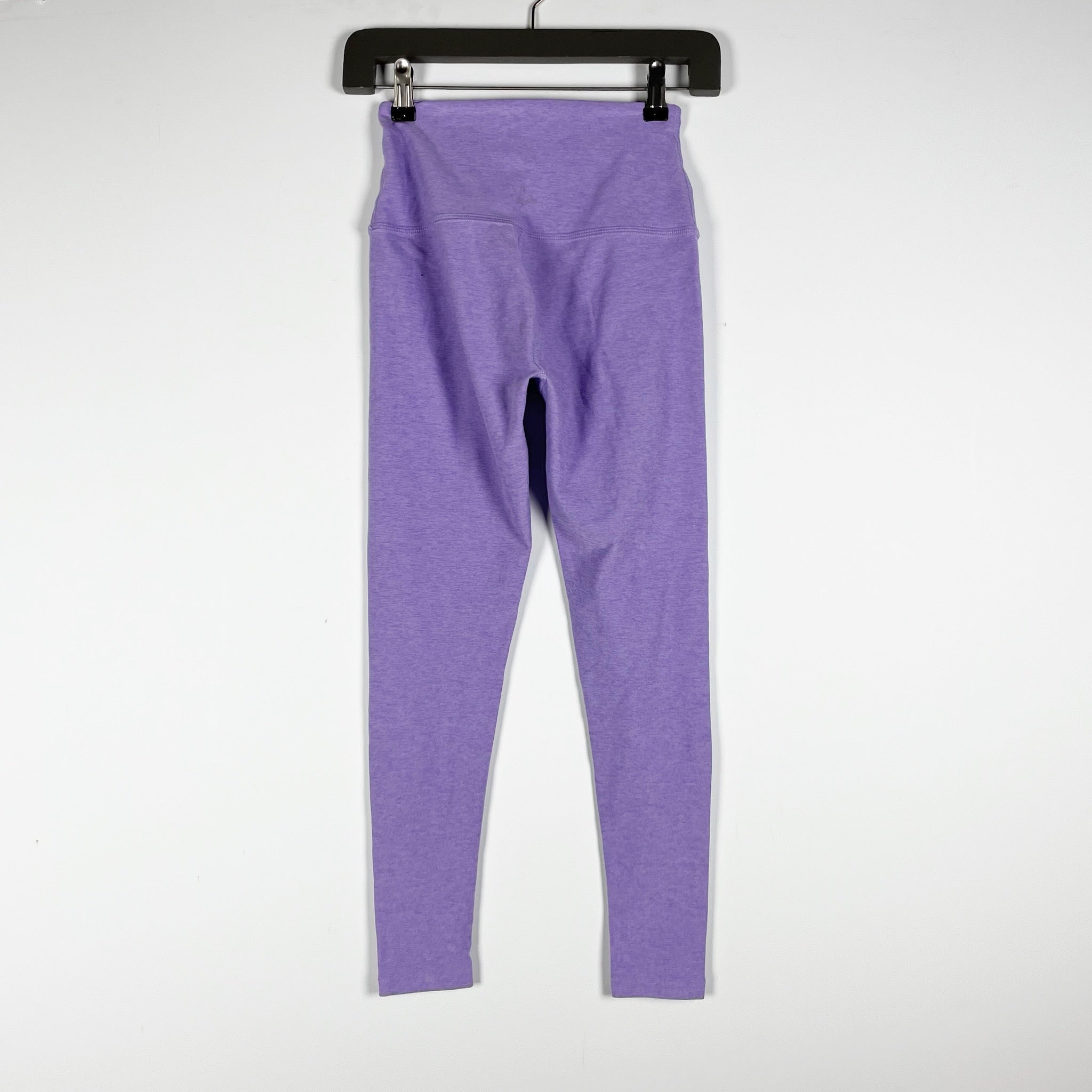 Beyond Yoga Women's Spacedye High Rise Athletic Work Out Leggings Purple Small