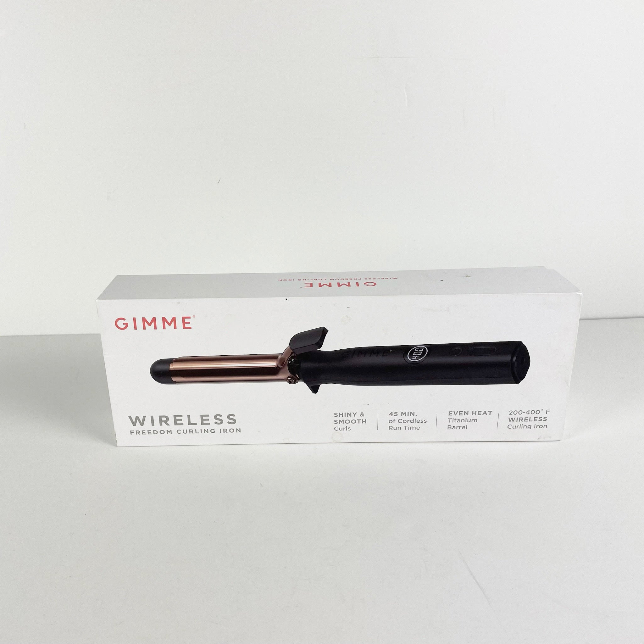 Gimme Beauty Wireless Freedom 1" Hair Beauty Curling Iron
