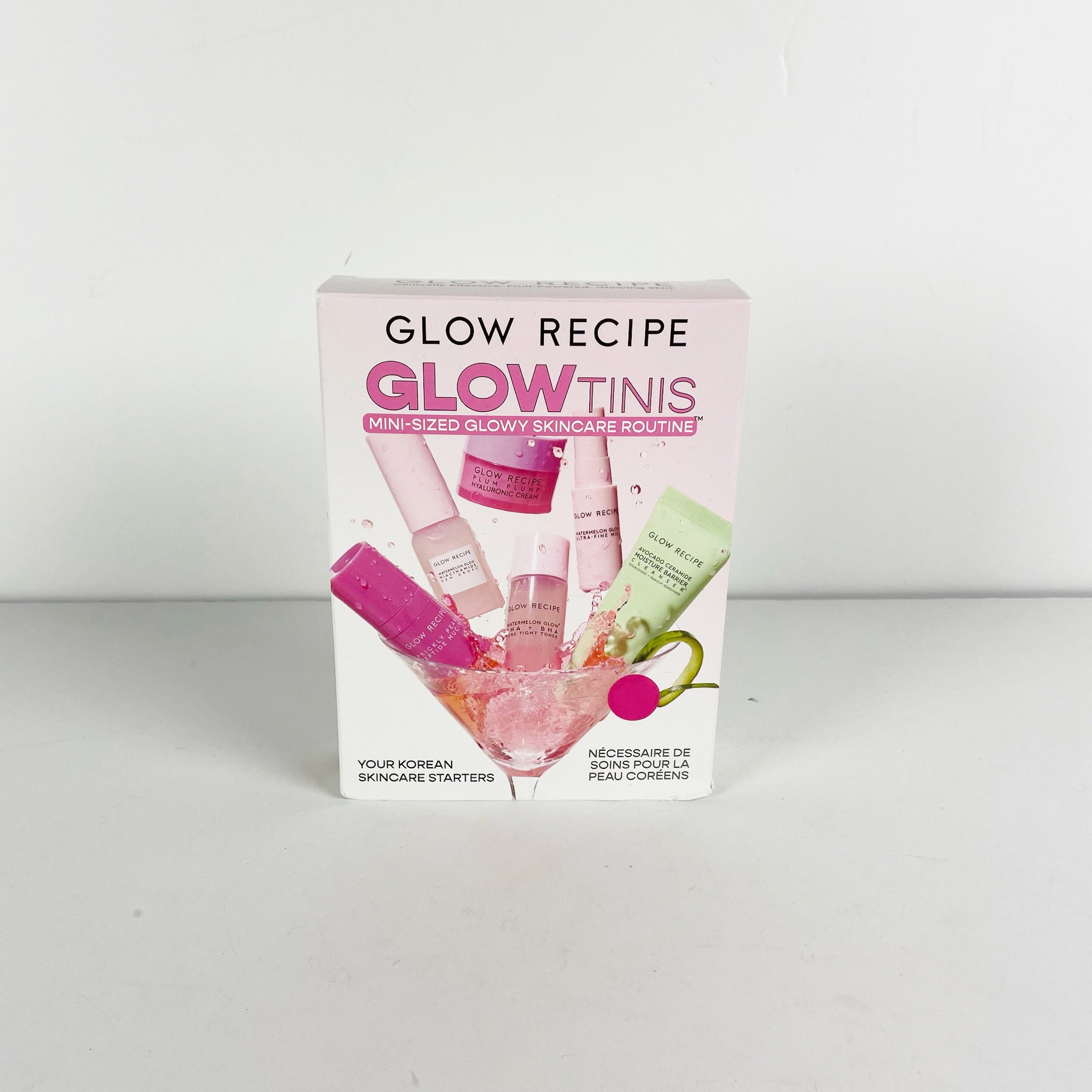NEW Glow Recipe Glowtinis Mini Sized Glowy Skincare Routine Multi Pack