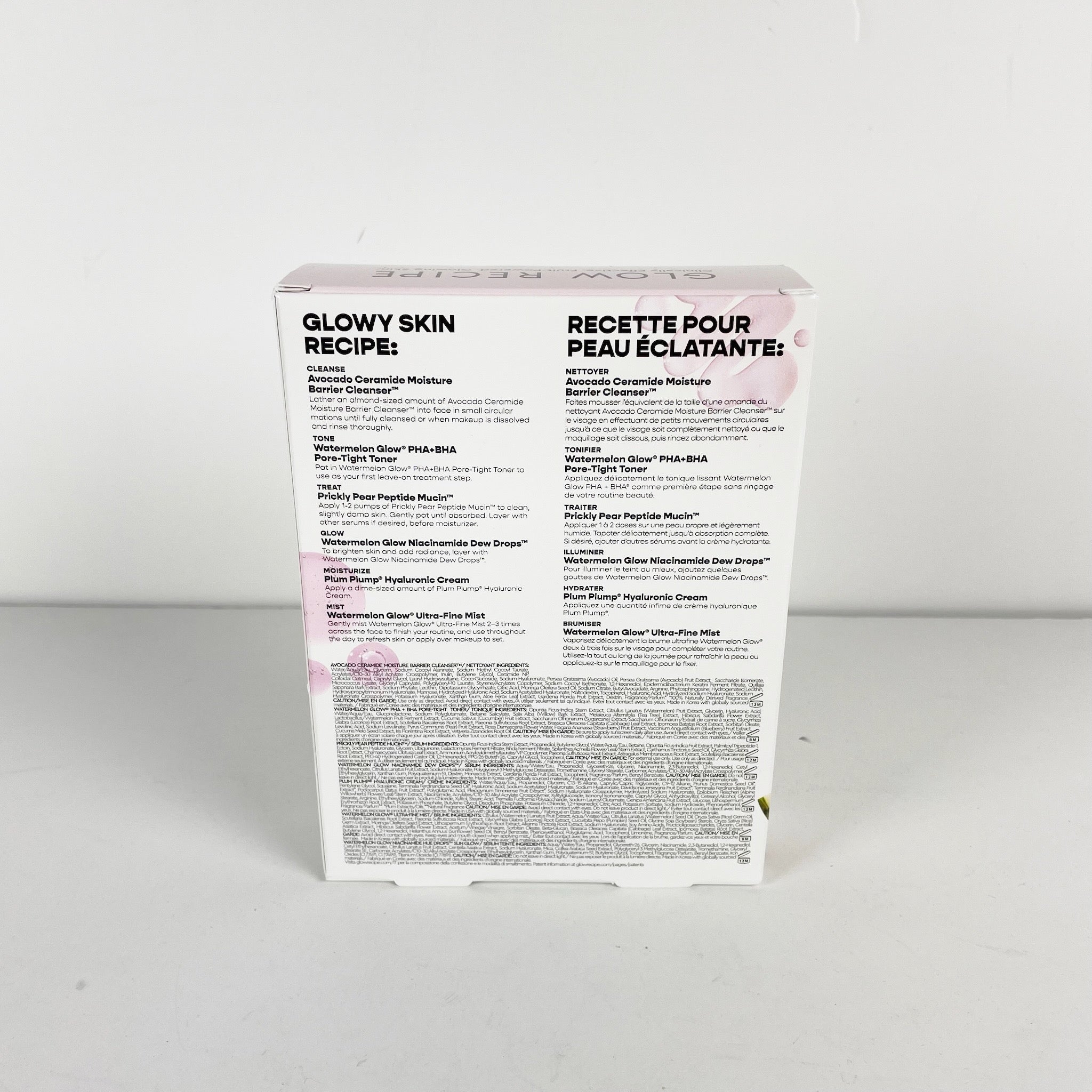 NEW Glow Recipe Glowtinis Mini Sized Glowy Skincare Routine Multi Pack