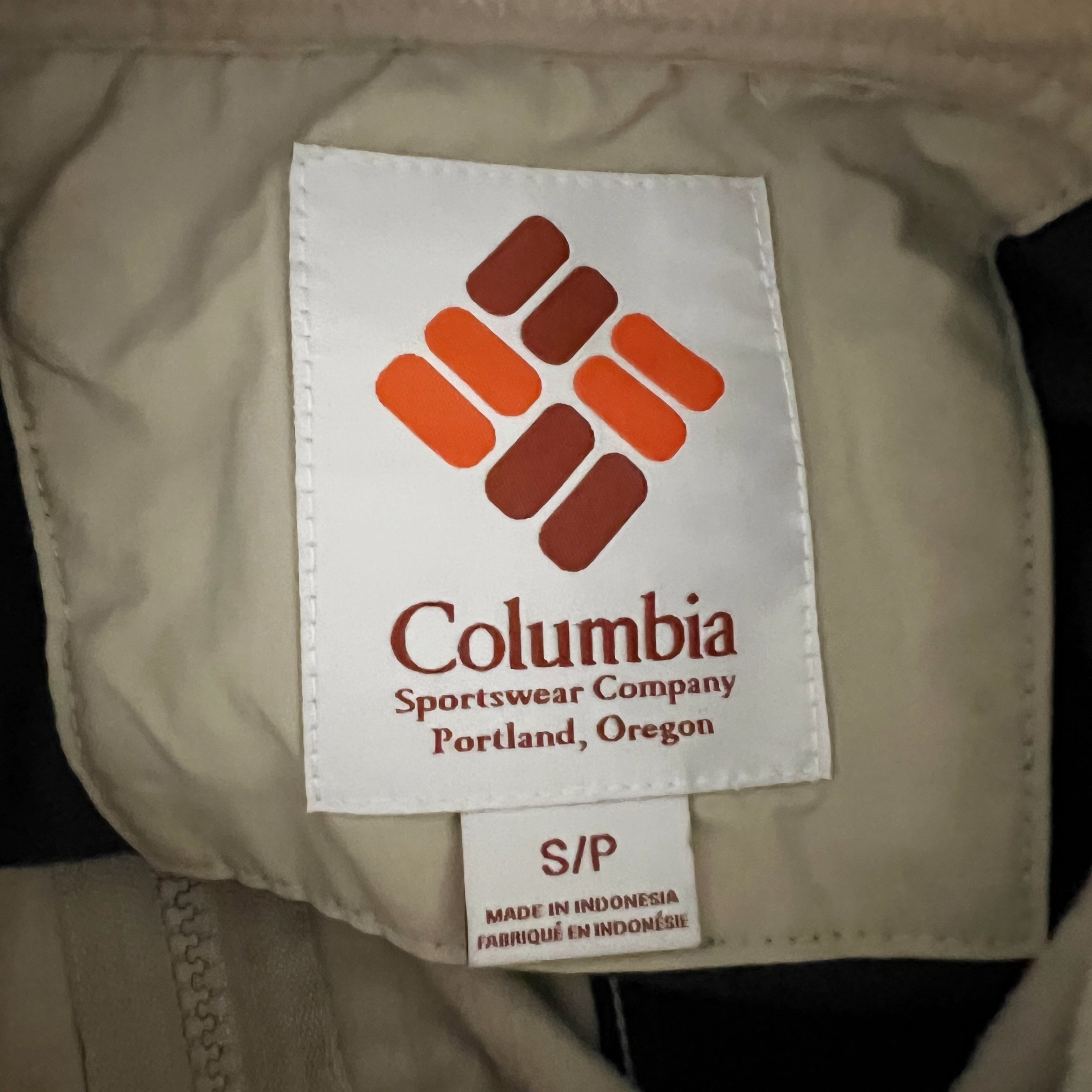 NEW Columbia Women's Back Bowl Full Zip Lightweight Fleece Jacket Black Tan S