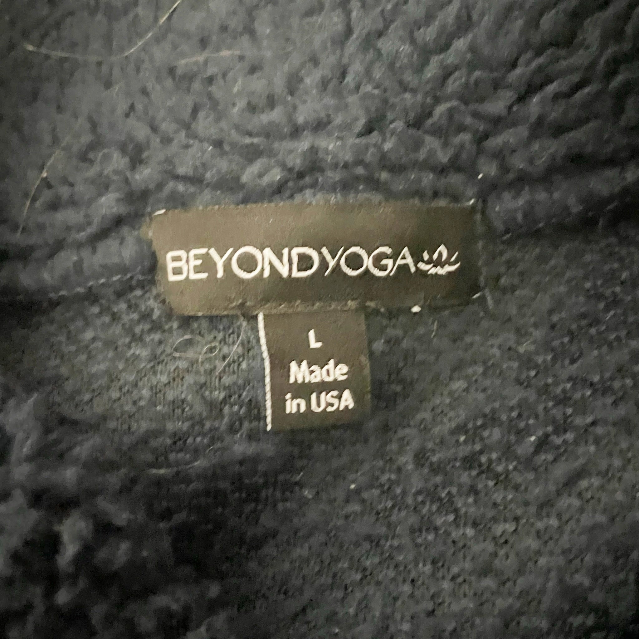 Beyond Yoga BFF Sherpa Cropped Pullover Faux Fur Turtleneck Pullover Sweater L
