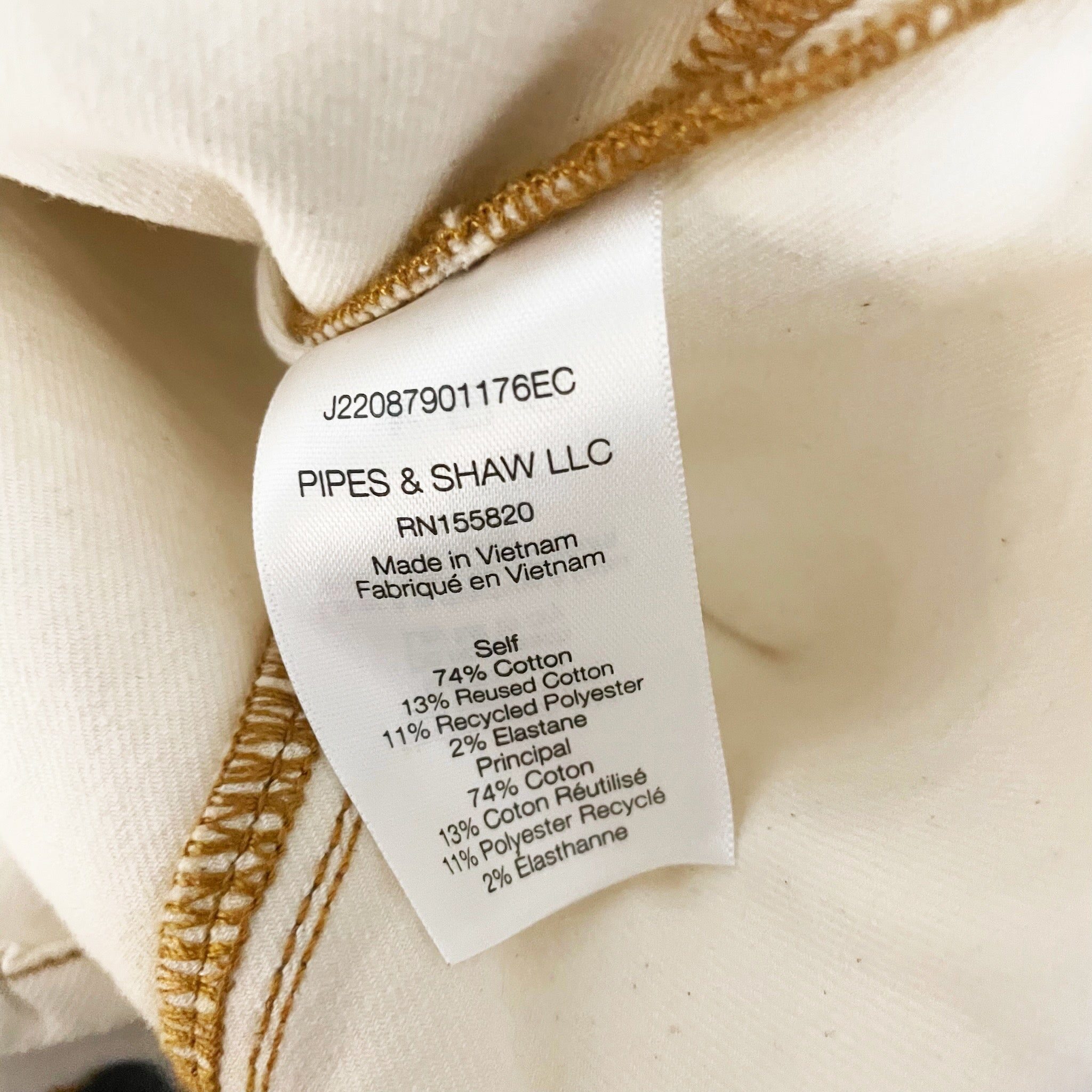 Veronica Beard Elodie Cotton Button Tie Neck Long Sleeve Blouse Shirt Ivory 4