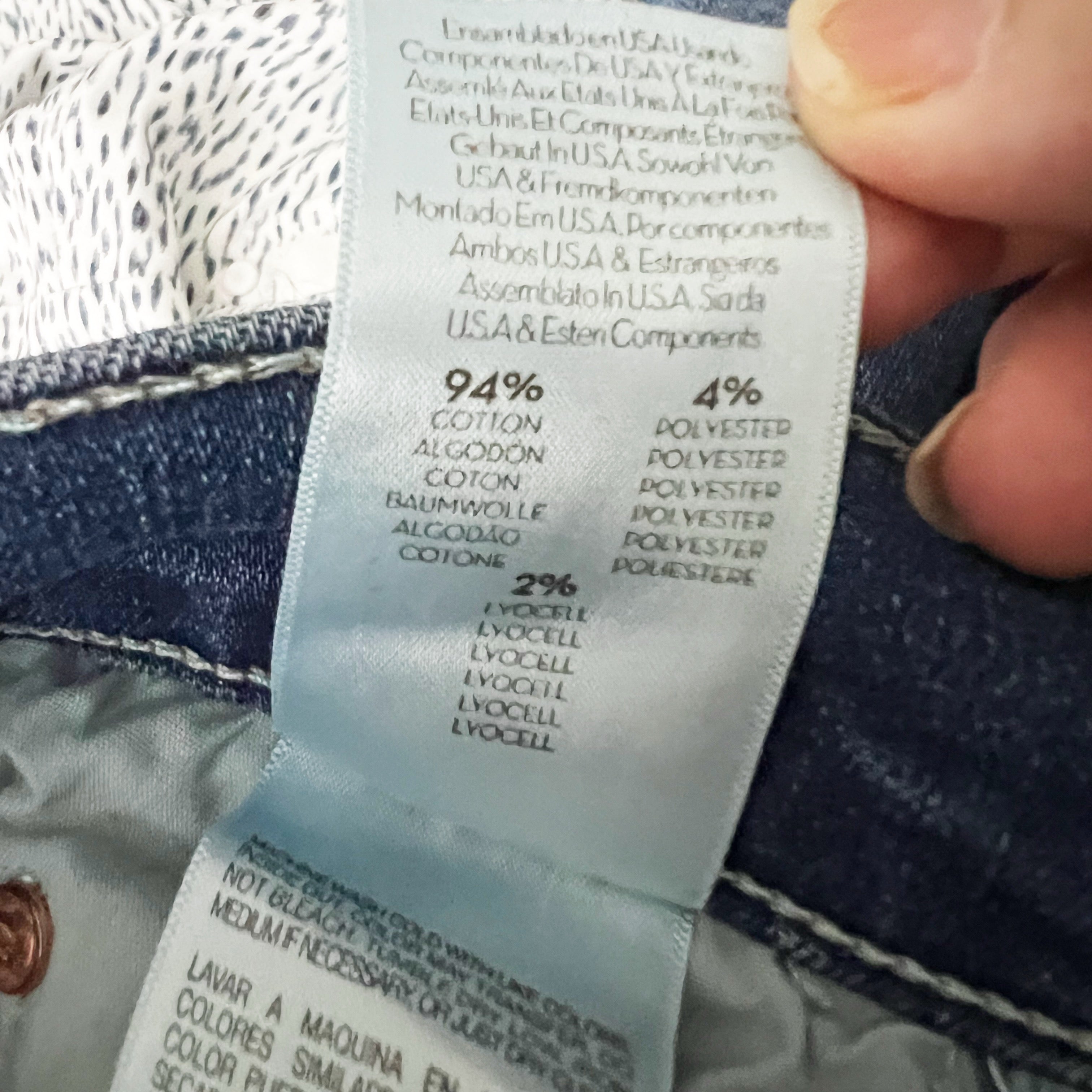 Mother Denim The Insider Crop Step Fray Turn Of The Tide Wash Skinny Jeans 24