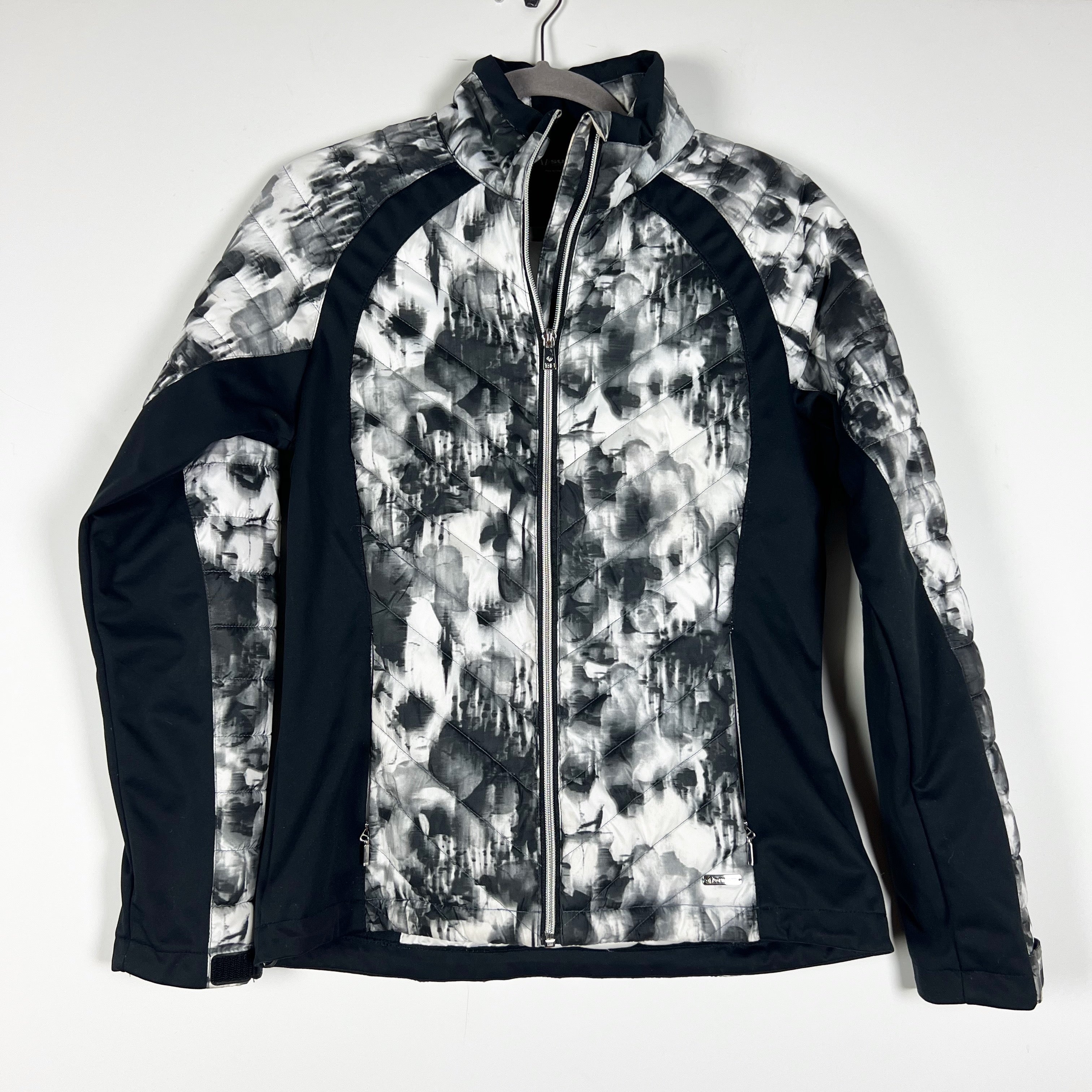 Sunice Women's Water Resistant Quilted Full Zip Ski Snowboard Winter Jacket S