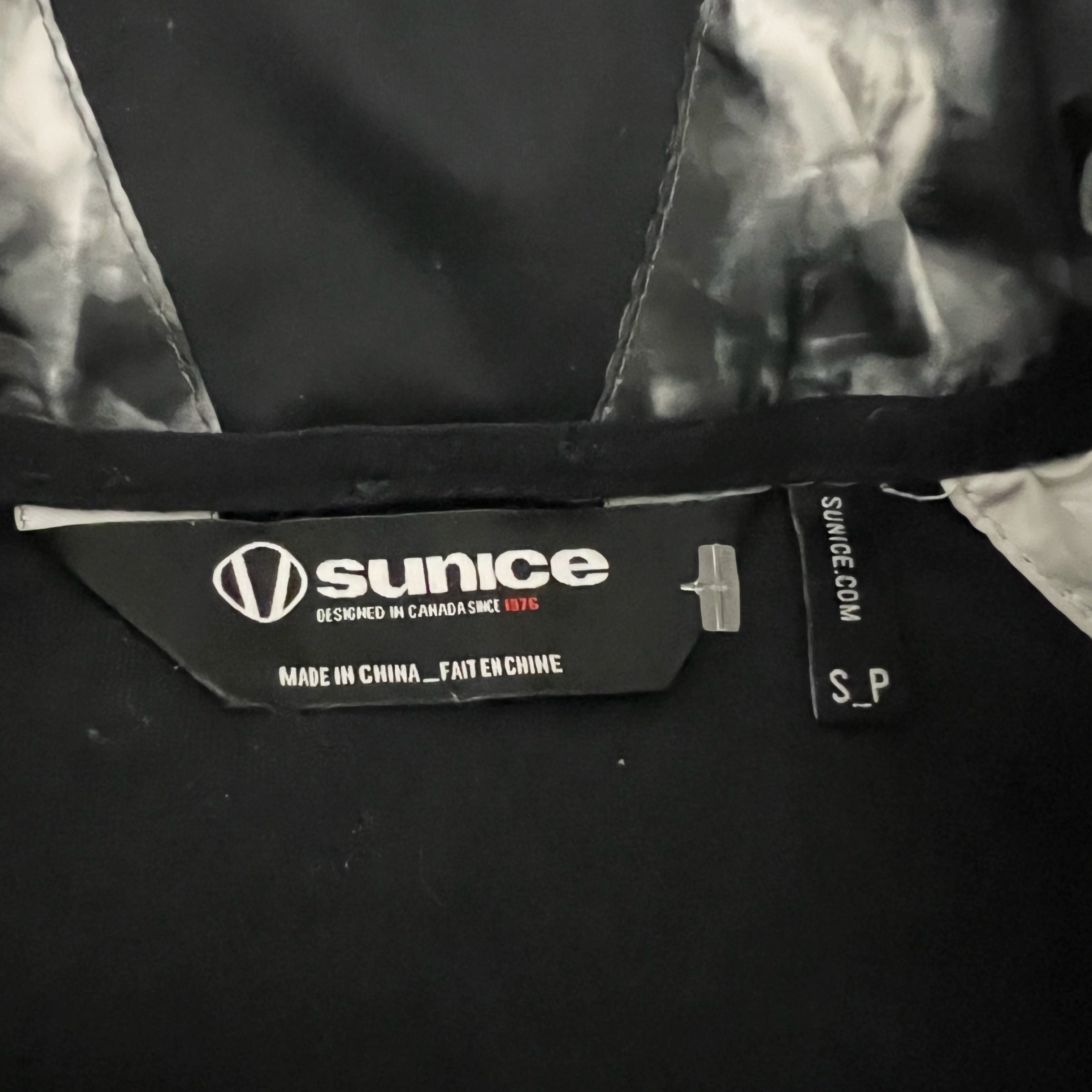 Sunice Women's Water Resistant Quilted Full Zip Ski Snowboard Winter Jacket S