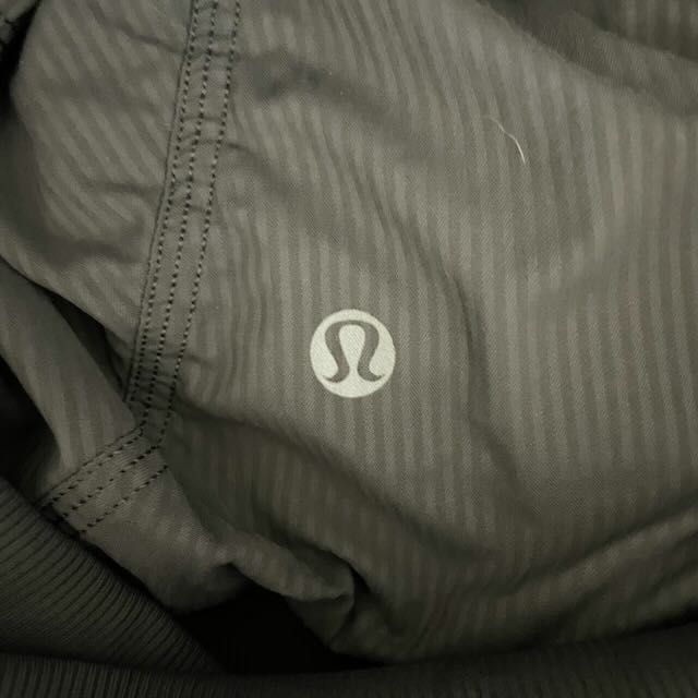 Lululemon Women's Dance Studio Full Zip Reversible Hooded Jacket Blurred Gray M