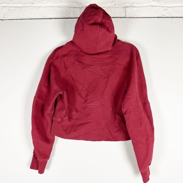 Lululemon Women's Scuba Oversized Half Zip Copped Pullover Hoodie Sweater XS/S