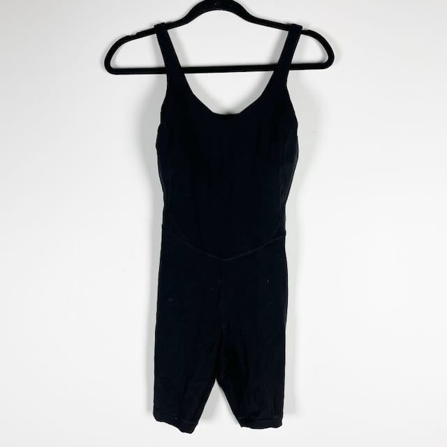 Lululemon Women's Align One Piece Scoop Neck Mini Romper Playsuit Black 6