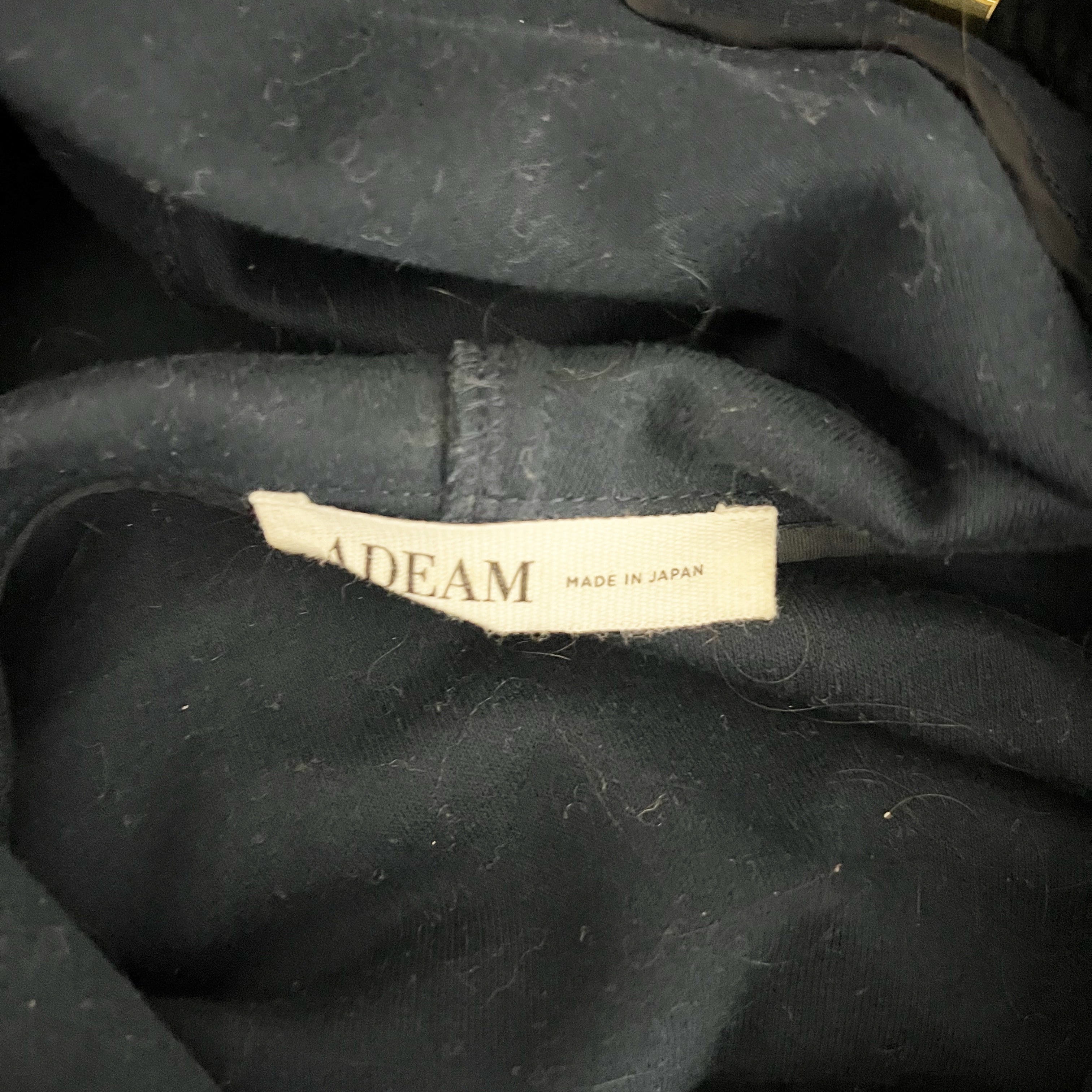 Adeam Ruffle Trim Flirty Cotton Blend Full Zip Casual Sweatshirt Hoodie Jacket L