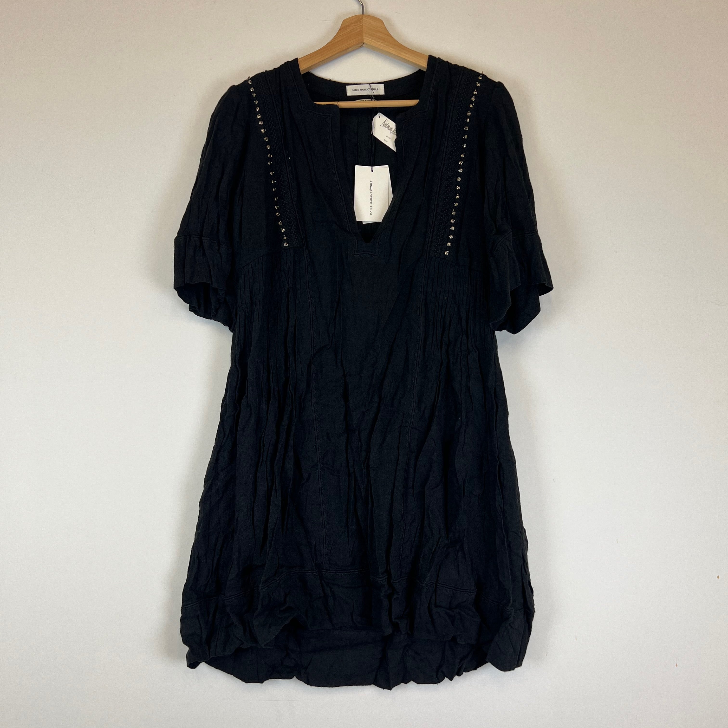 NEW Isabel Marant Etoile Anabel Something Ethnic Studded Embellished Tunic Dress