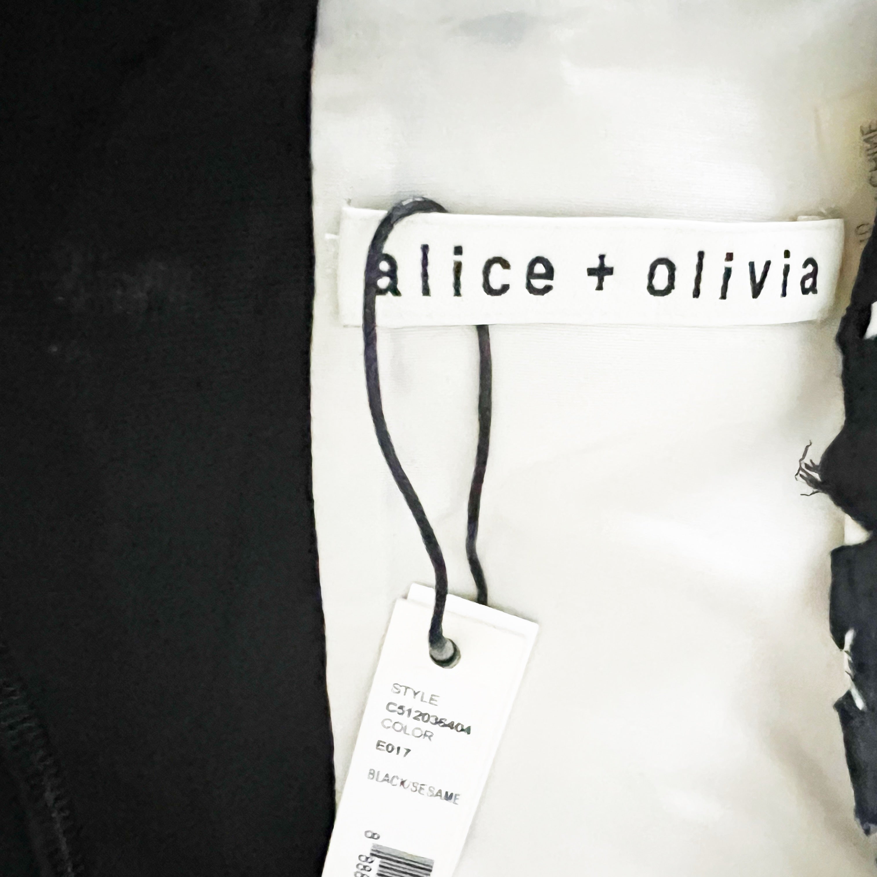 NEW Alice And Olivia Floral Flower Laser Cut Out V Neck Sleeveless Crop Top 10