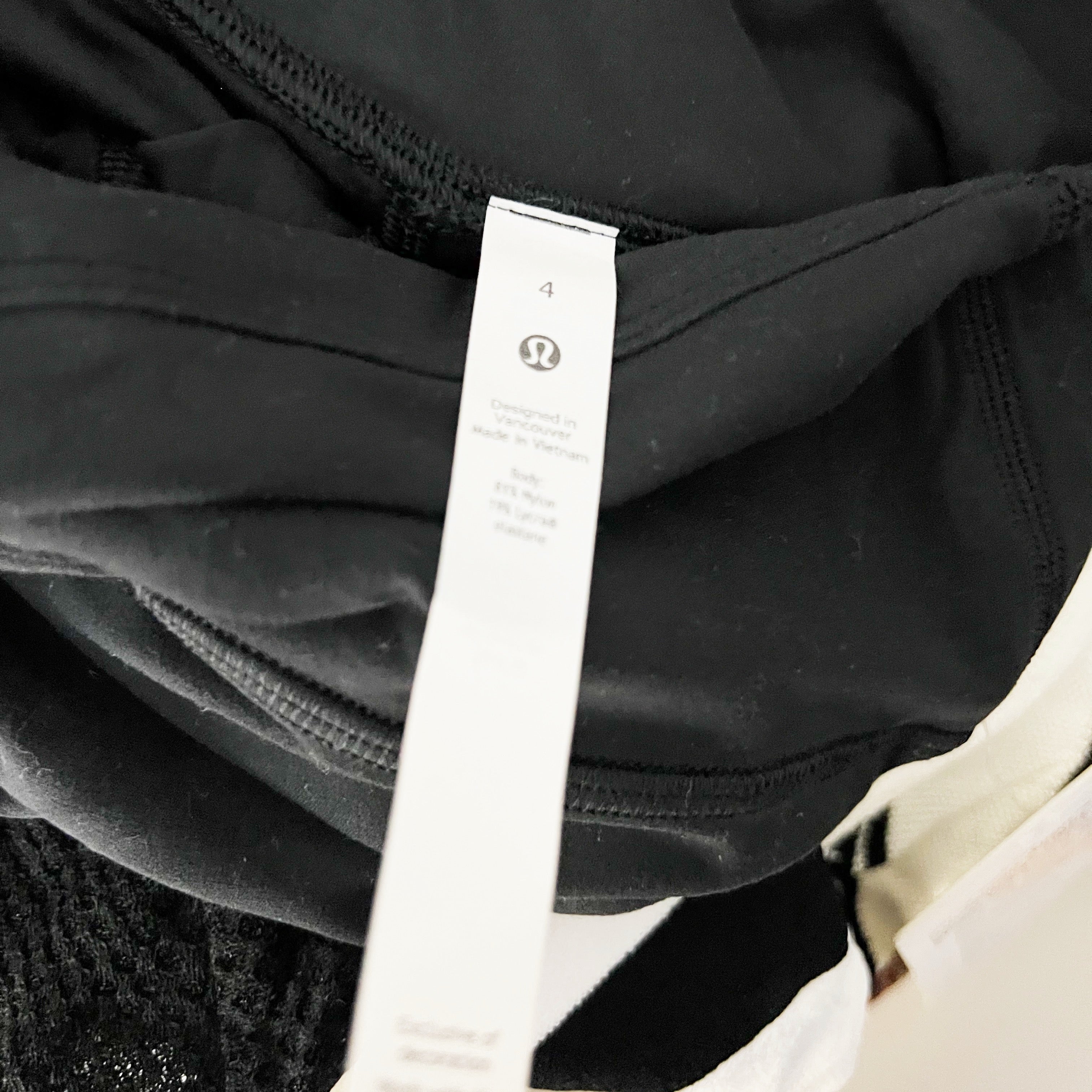 NEW Lululemon Align Wrap Waist Athletic Work Out Leggings Tight 25" Solid Black