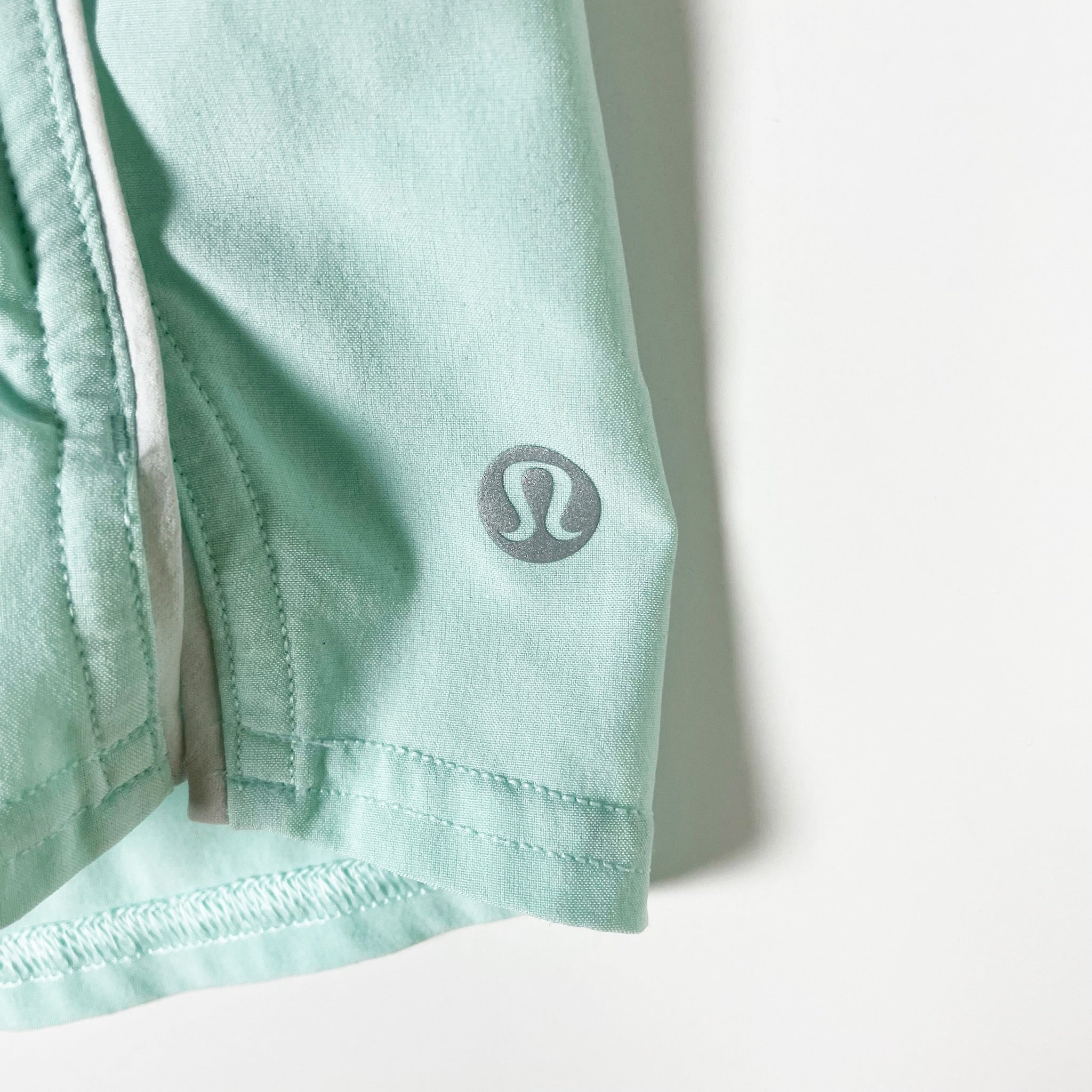 Lululemon Women's Lightweight High-Rise Relaxed Short 3" Long Liner Ideal Mint 6