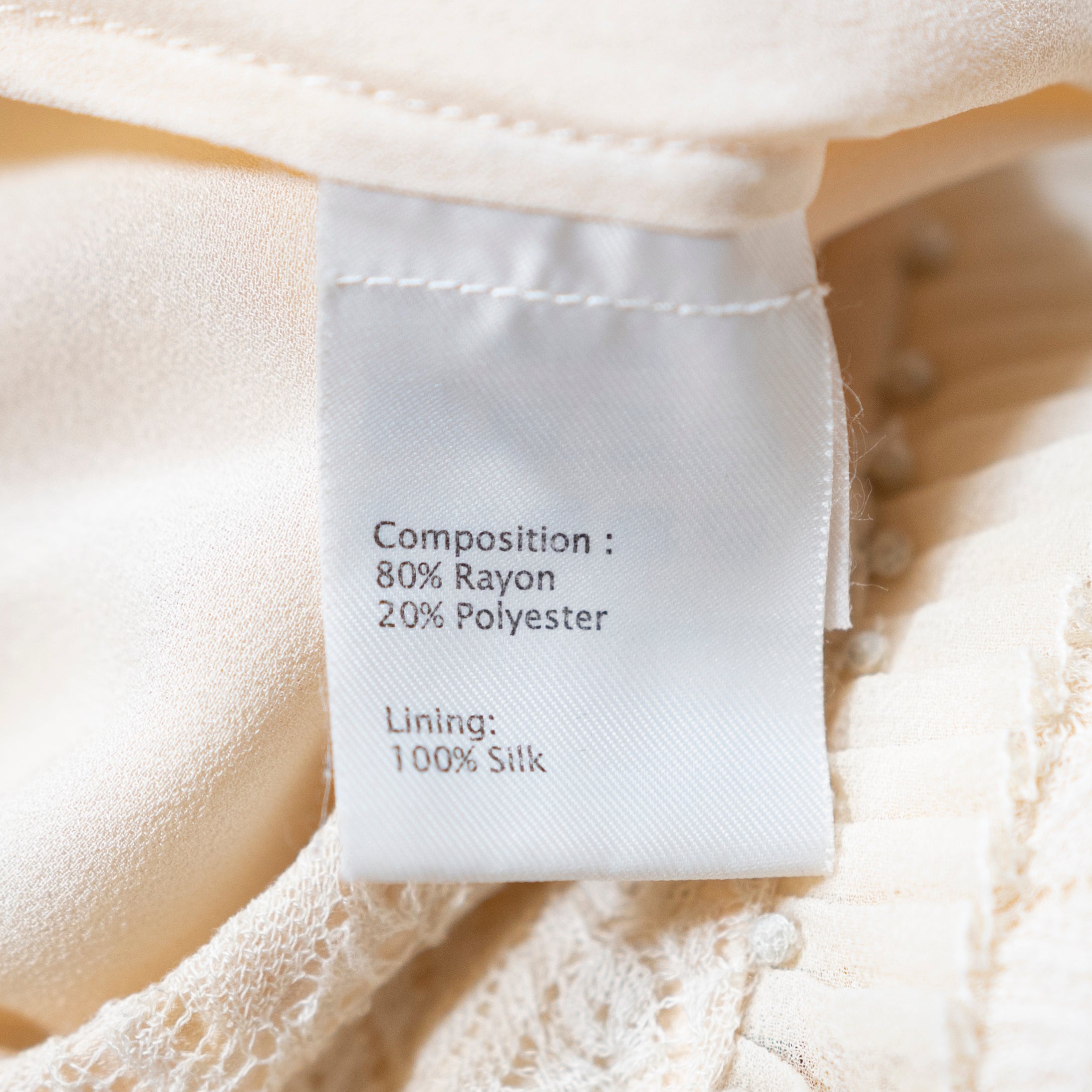 3.1 Phillip Lim Silk Lined Lace Crochet Ruffle Sleeve Pullover Mini Sheath Dress