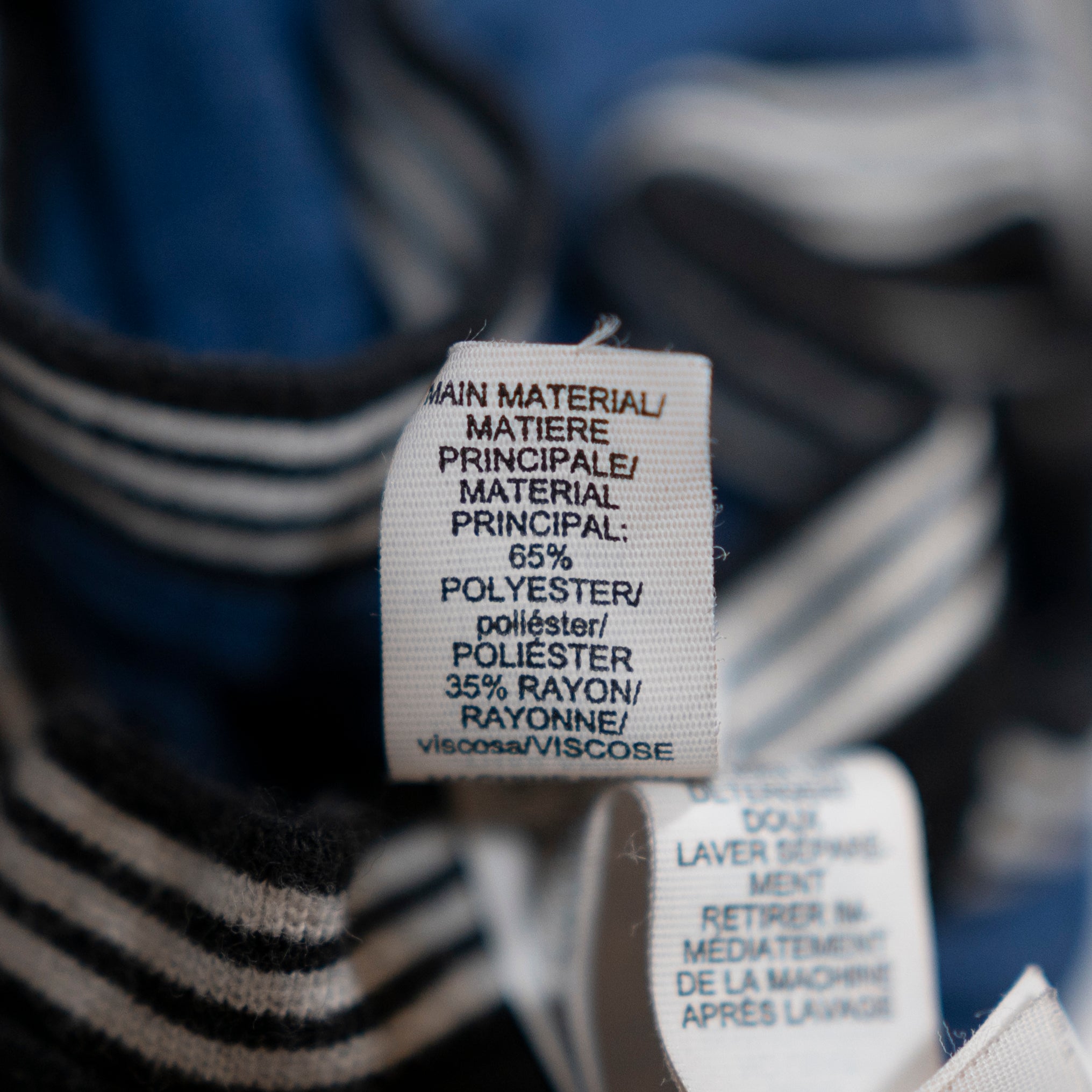 Adidas Women's Crew Neck Sleeveless Stripe Trim Muscle Tank Top Shirt Blue S