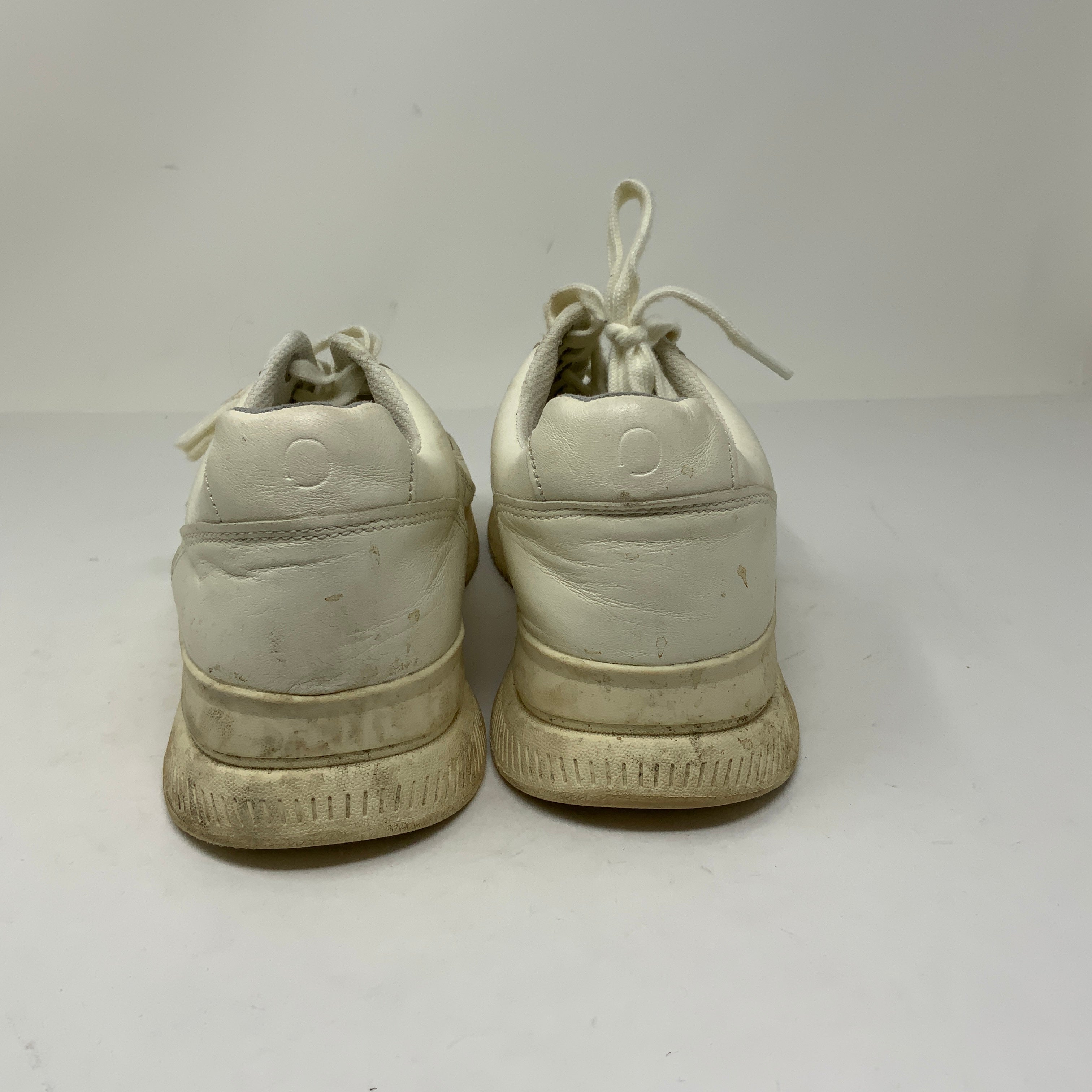 Everlane Renew Women's The Trainer White Leather Athletic Sneakers Shoes 8