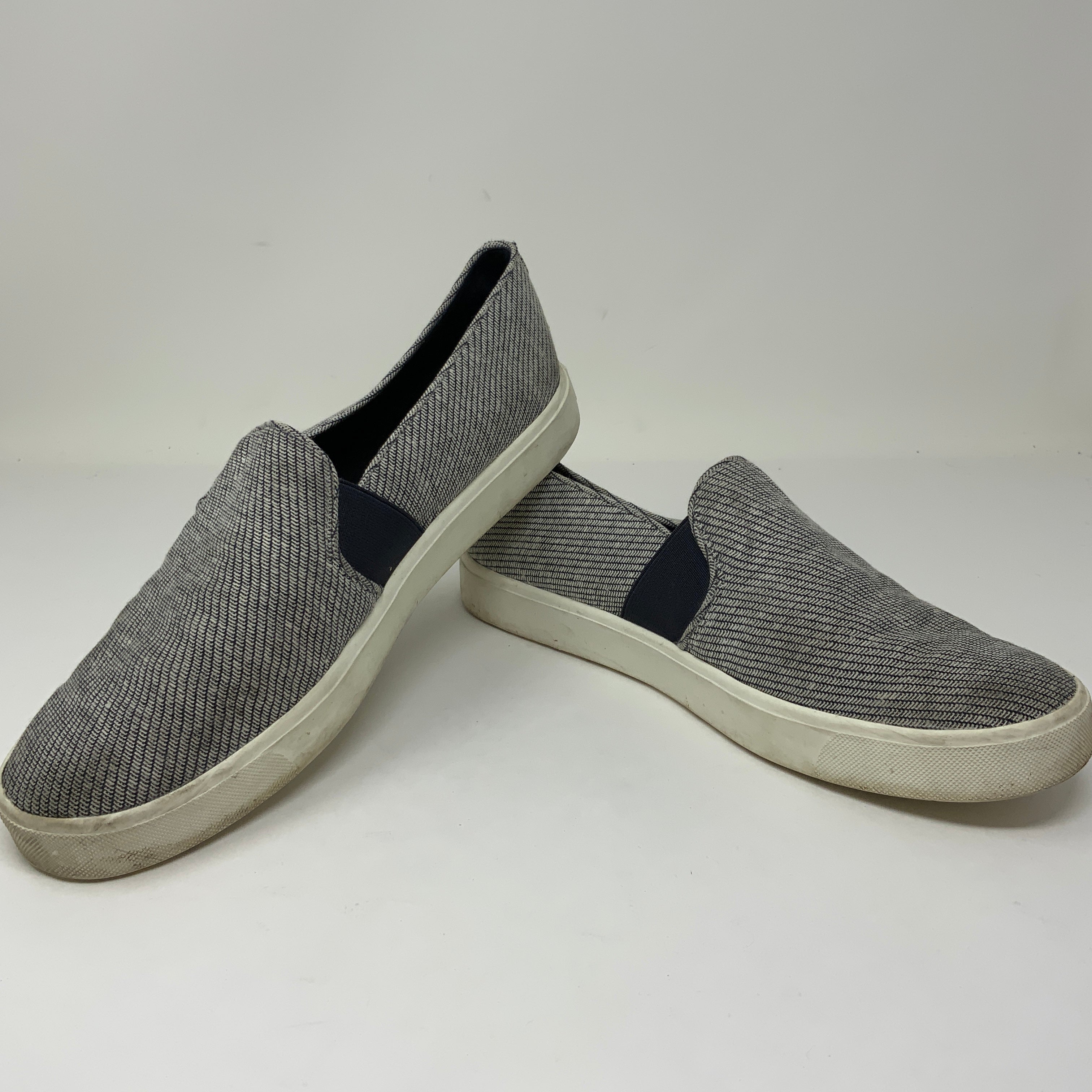 Vince Women's Blair Slip On Casual Flat Sneakers Shoes Woven Material 9