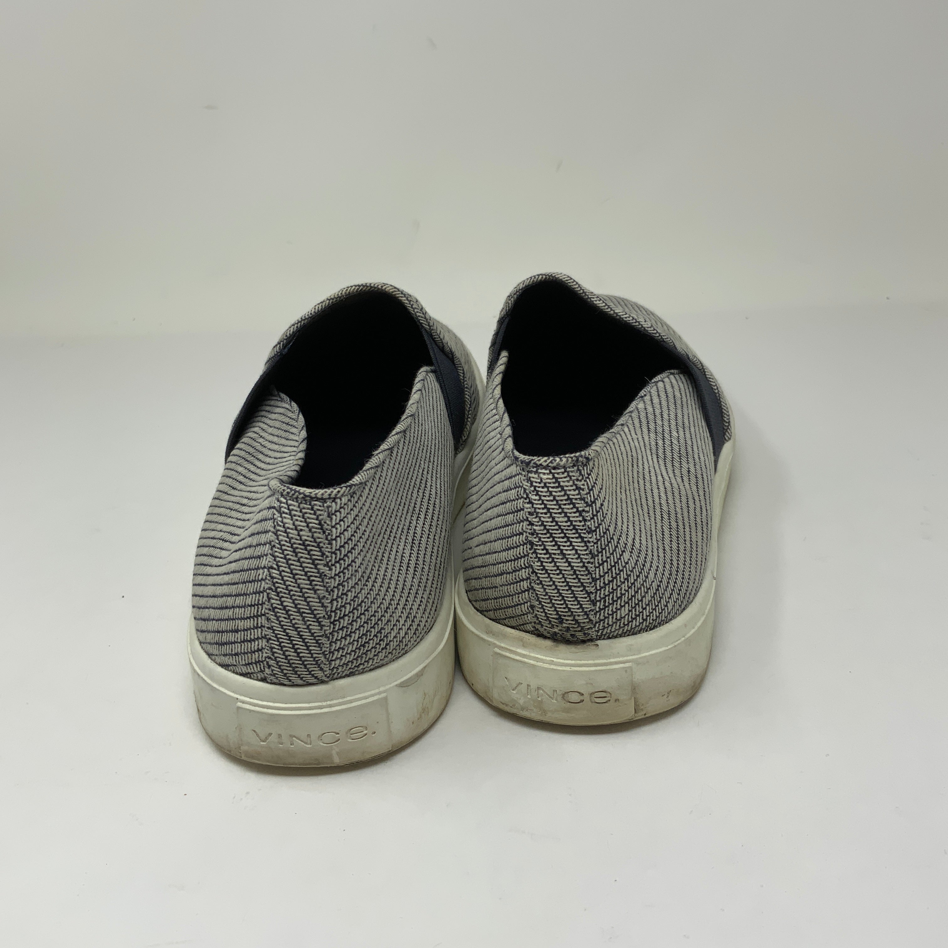 Vince Women's Blair Slip On Casual Flat Sneakers Shoes Woven Material 9