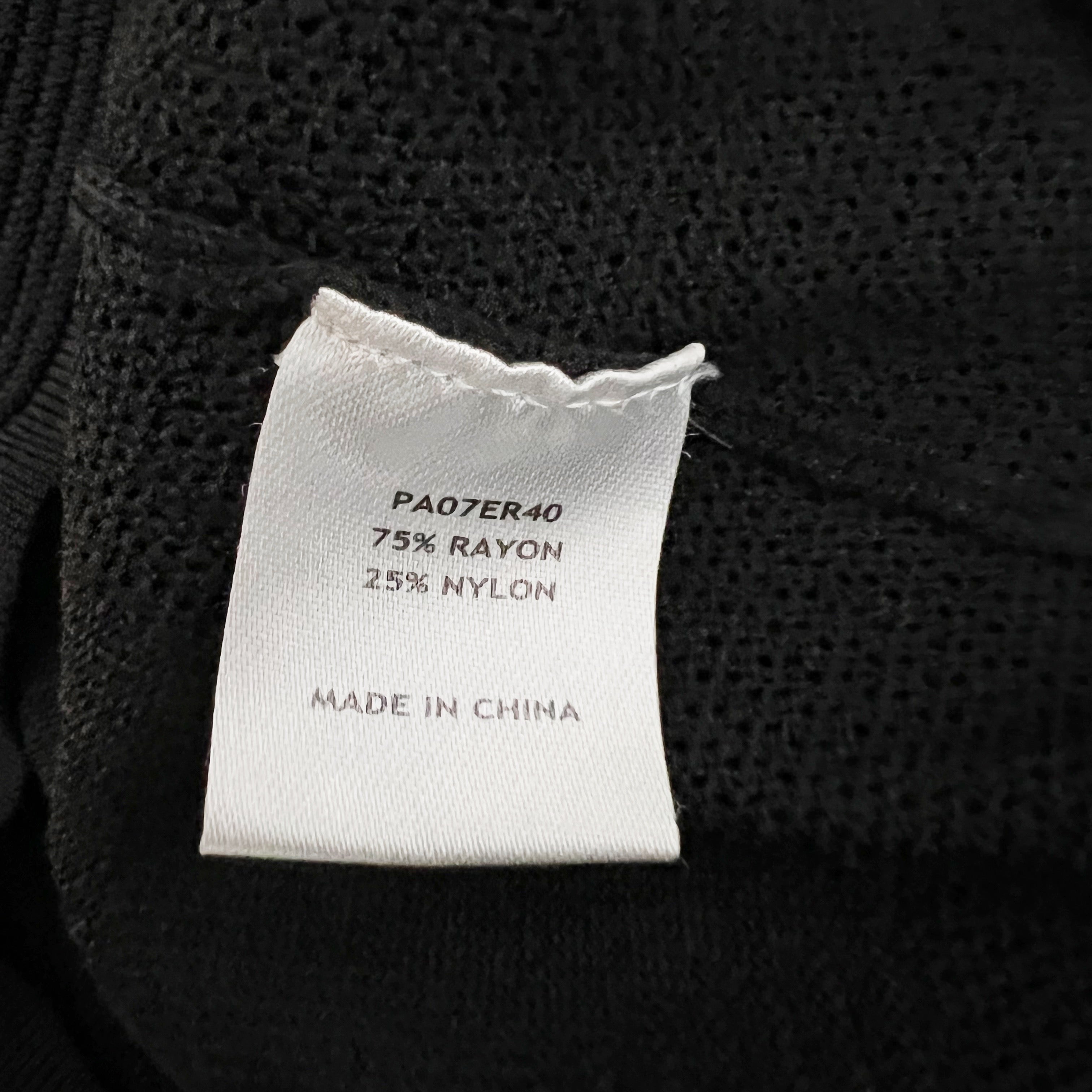 Parker Women's Delilah Mixed Knit Stitch Bodycon Mini Sweater Dress Solid Black