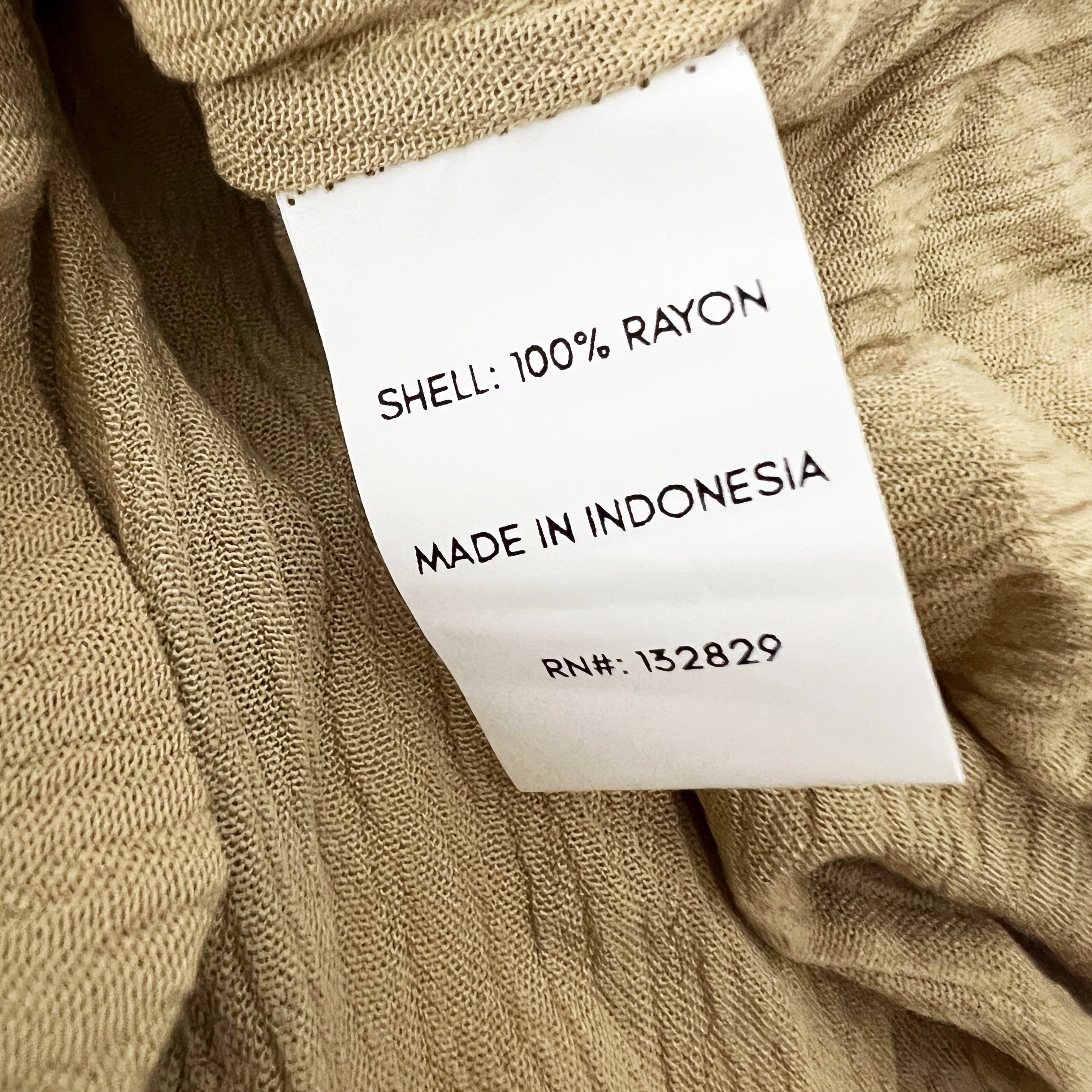 NEW Lovers + Friends Crepe Textured Paper Bag High Waisted Mini Shorts Neutral M