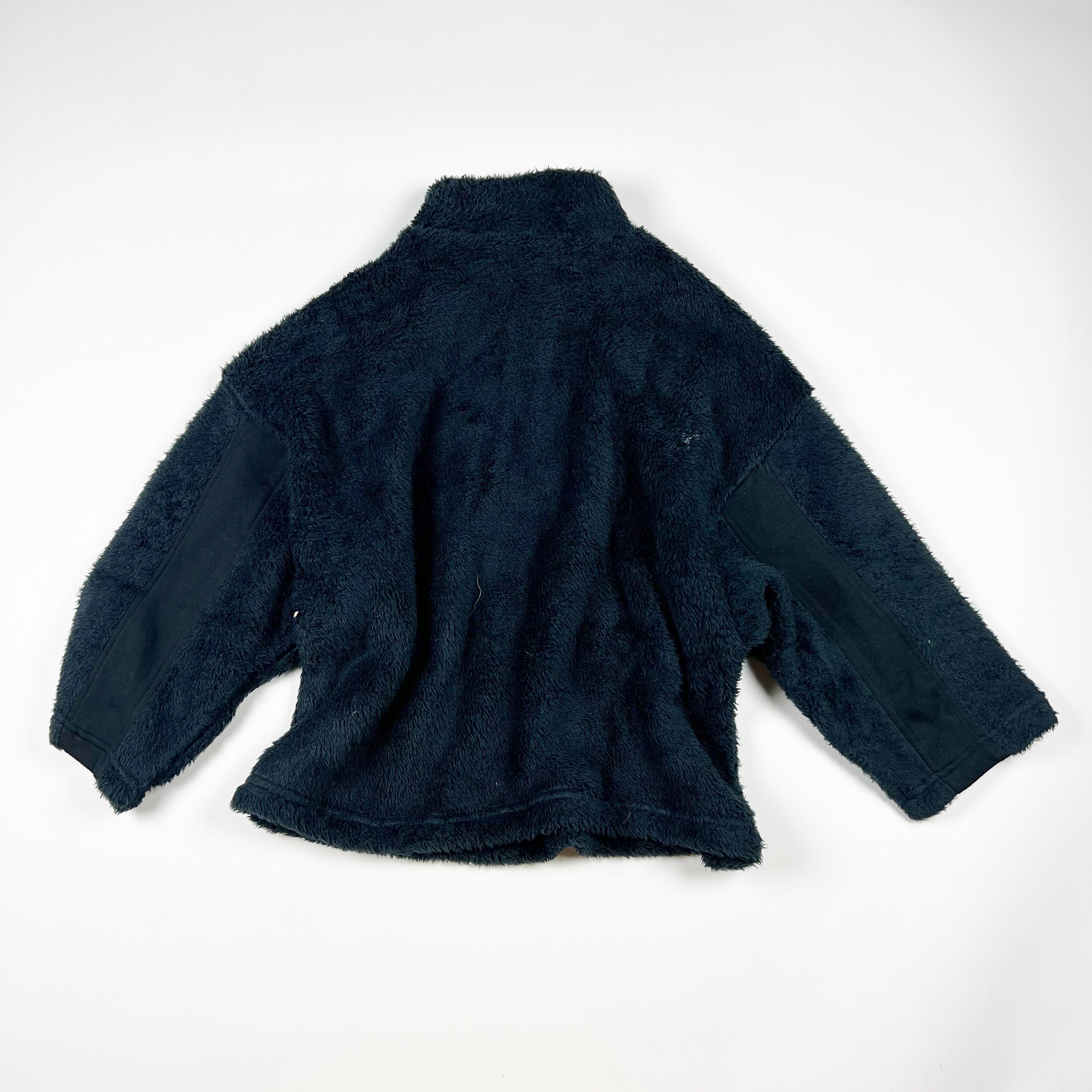 NEW Reebok Meet You There Cozy Pack Teddy Fleece Quarter Zip Pullover Sweater S