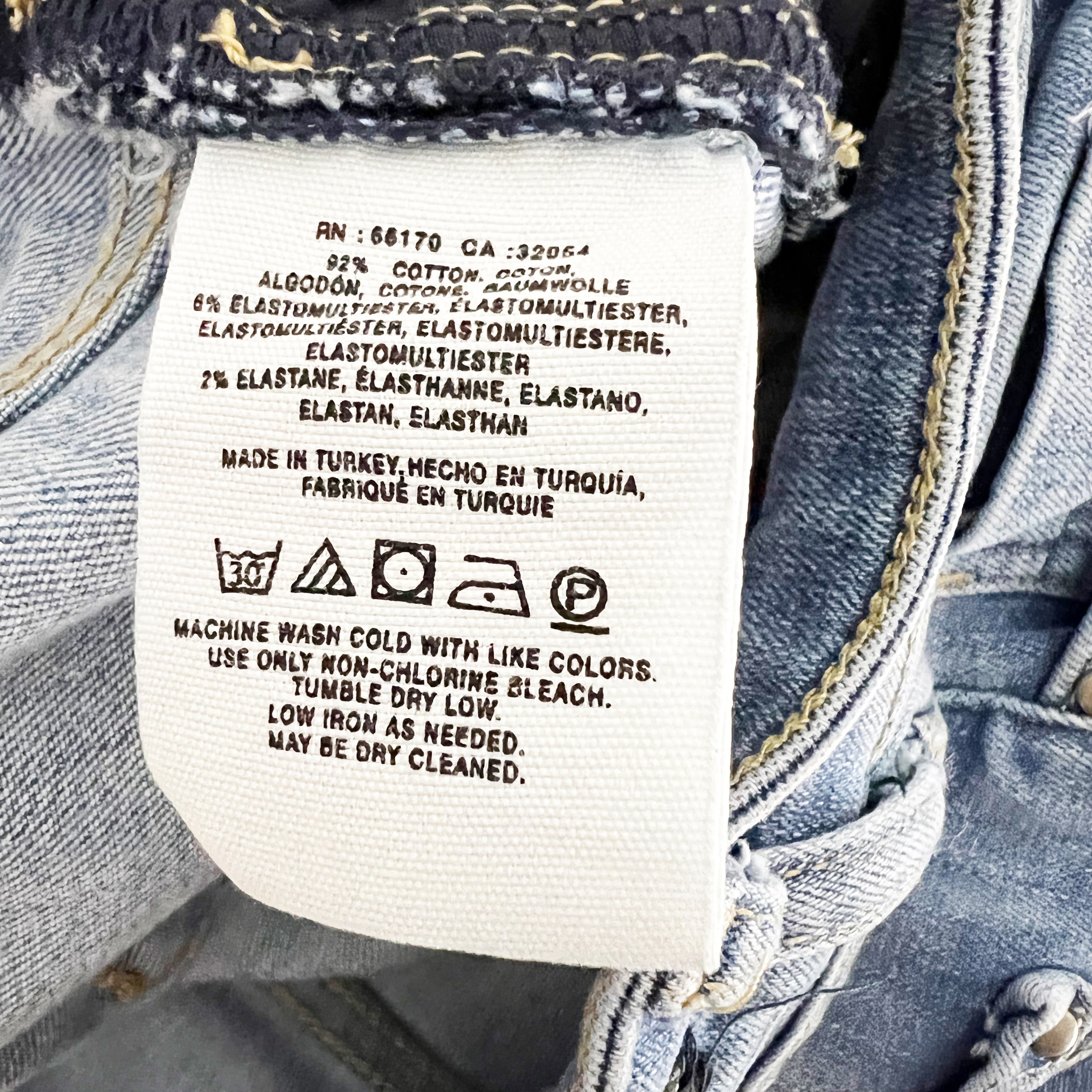 Pilcro And The Letterpress Mid Rise Cotton Stretch Distressed Skinny Jeans 0