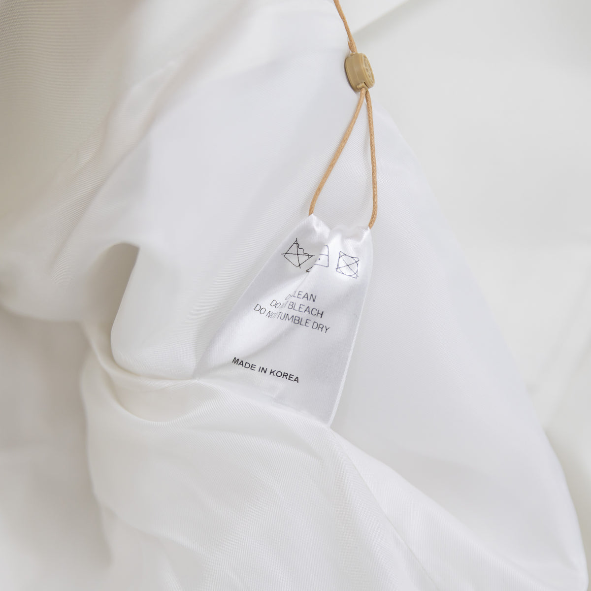 NEW The Frankie Shop Zia Covered Buttons Double Breasted Blazer Jacket White M/L
