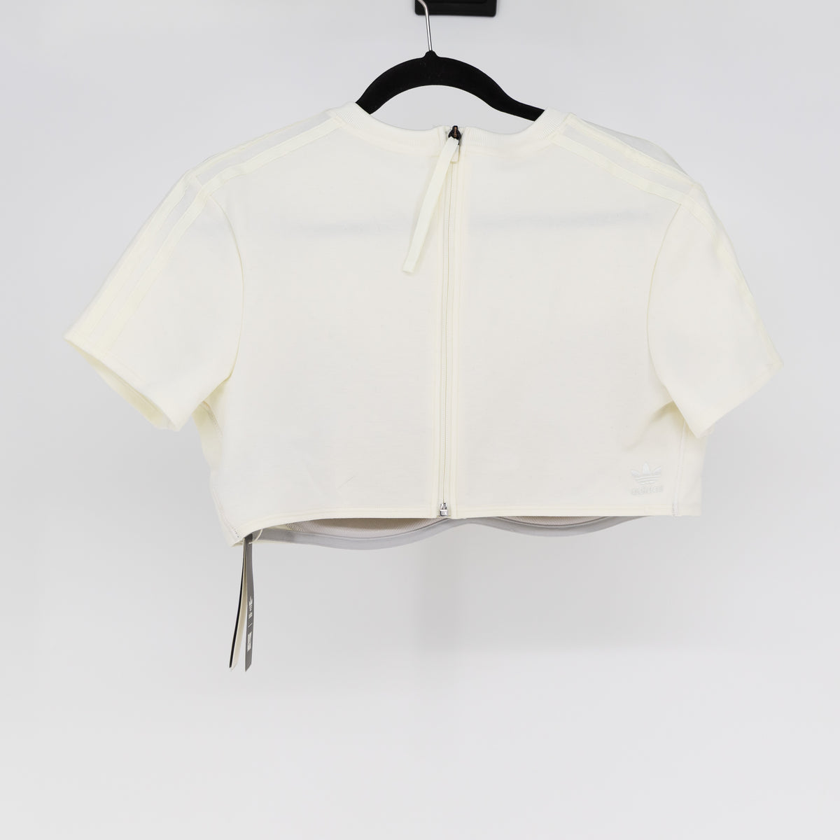 NEW Adidas x Ivy Park Originals IVP Built In Bra Crop Top Tee Shirt White 2X