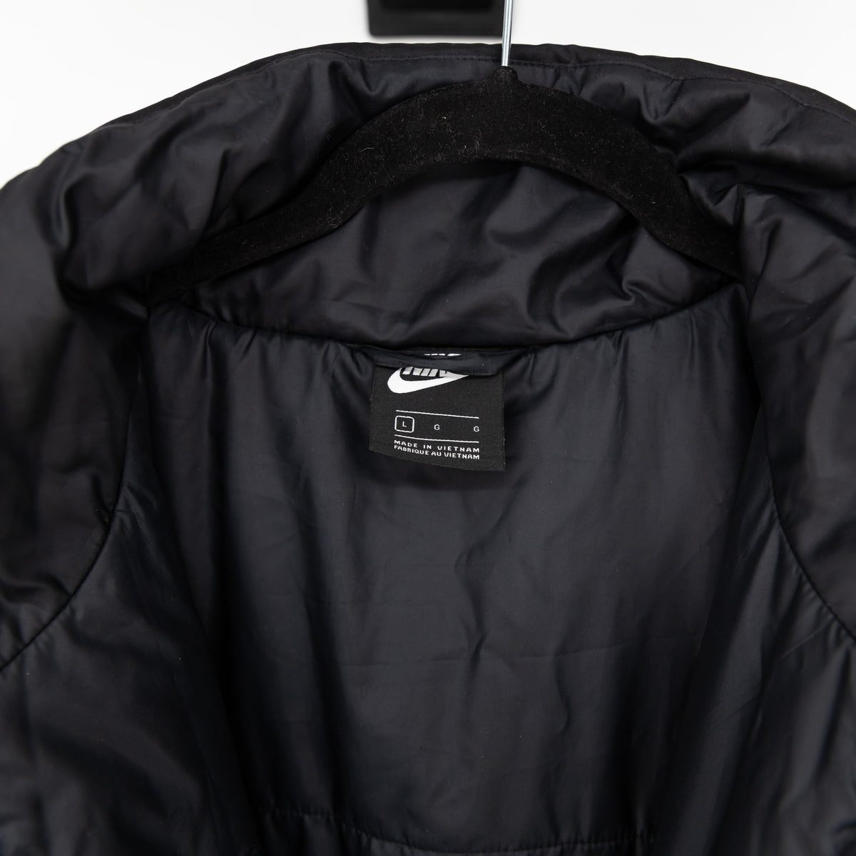 Nike Women's Sportswear Synthetic Fill Parka Full Jacket Black Large