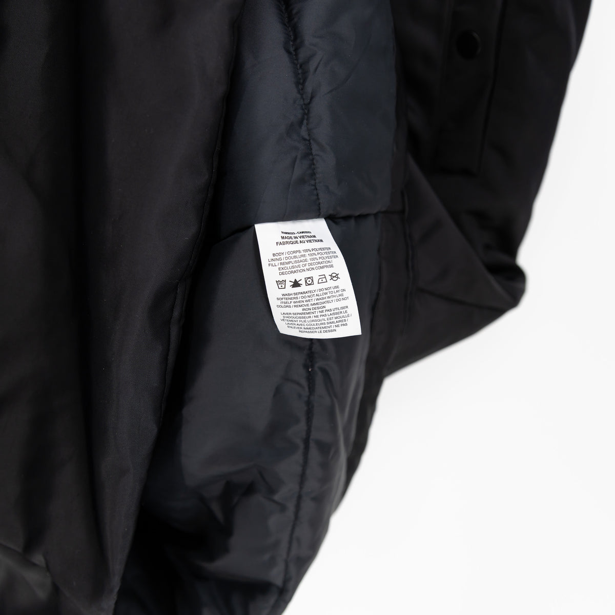 Nike Women's Sportswear Synthetic Fill Parka Full Jacket Black Large