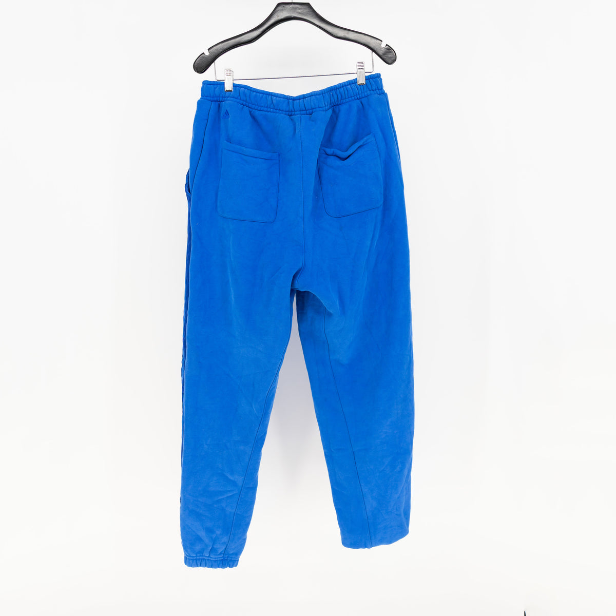 Adidas x Ivy Park Women's Cotton Terry Lined Mid Rise Jogger Sweat Pants Blue L