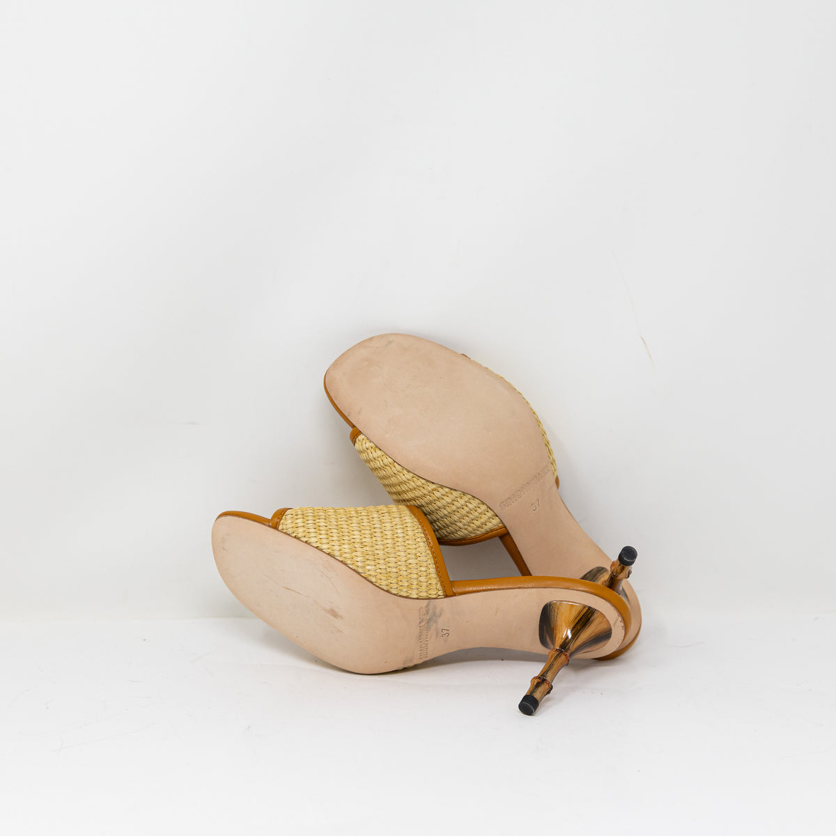 NEW Simon Miller Playa Bamboo Geometric Raffia Woven Open Toe Sandal Heels Shoe