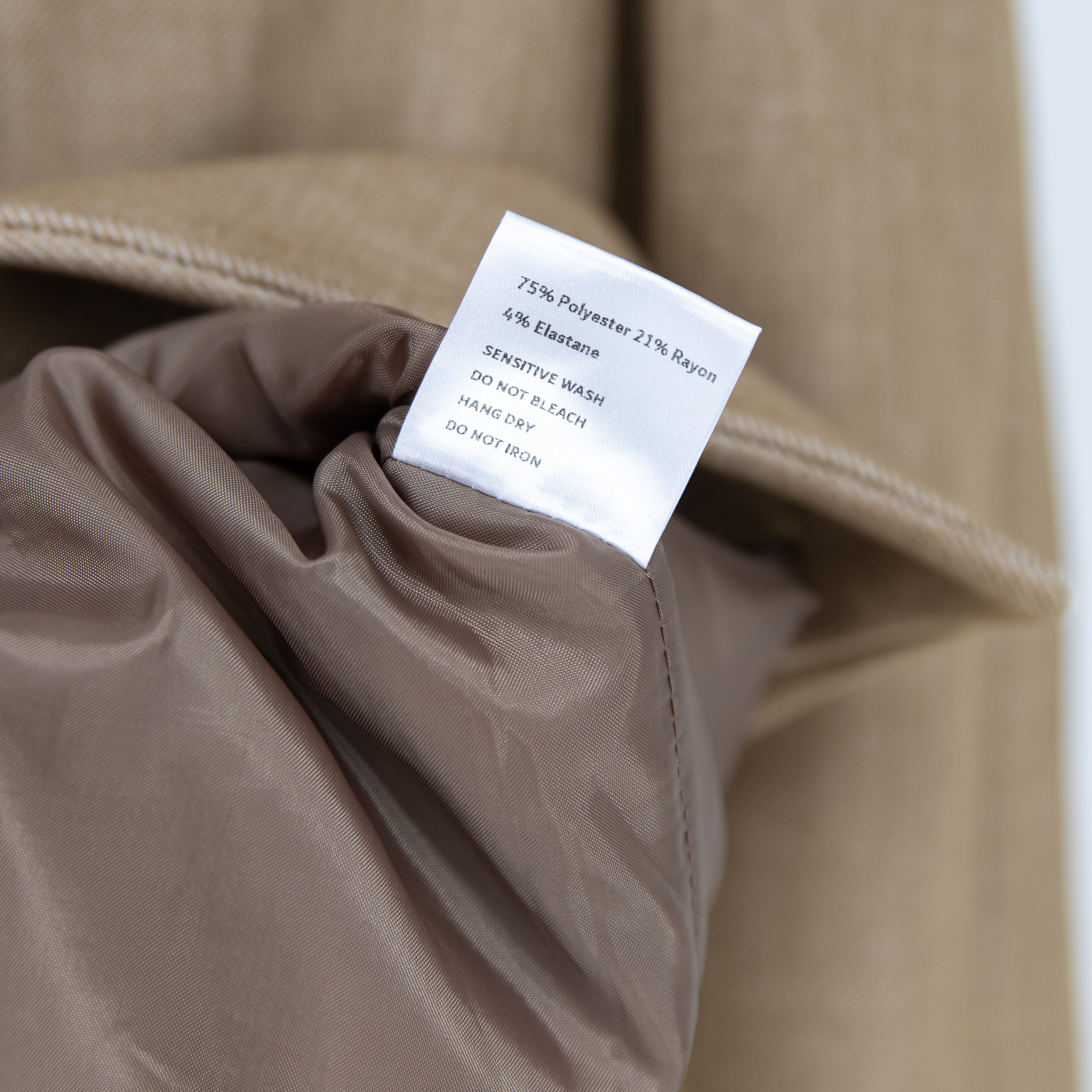 Source Unknown Women's Nangy Double Breasted Cinch Waist Blazer Jacket Neutral