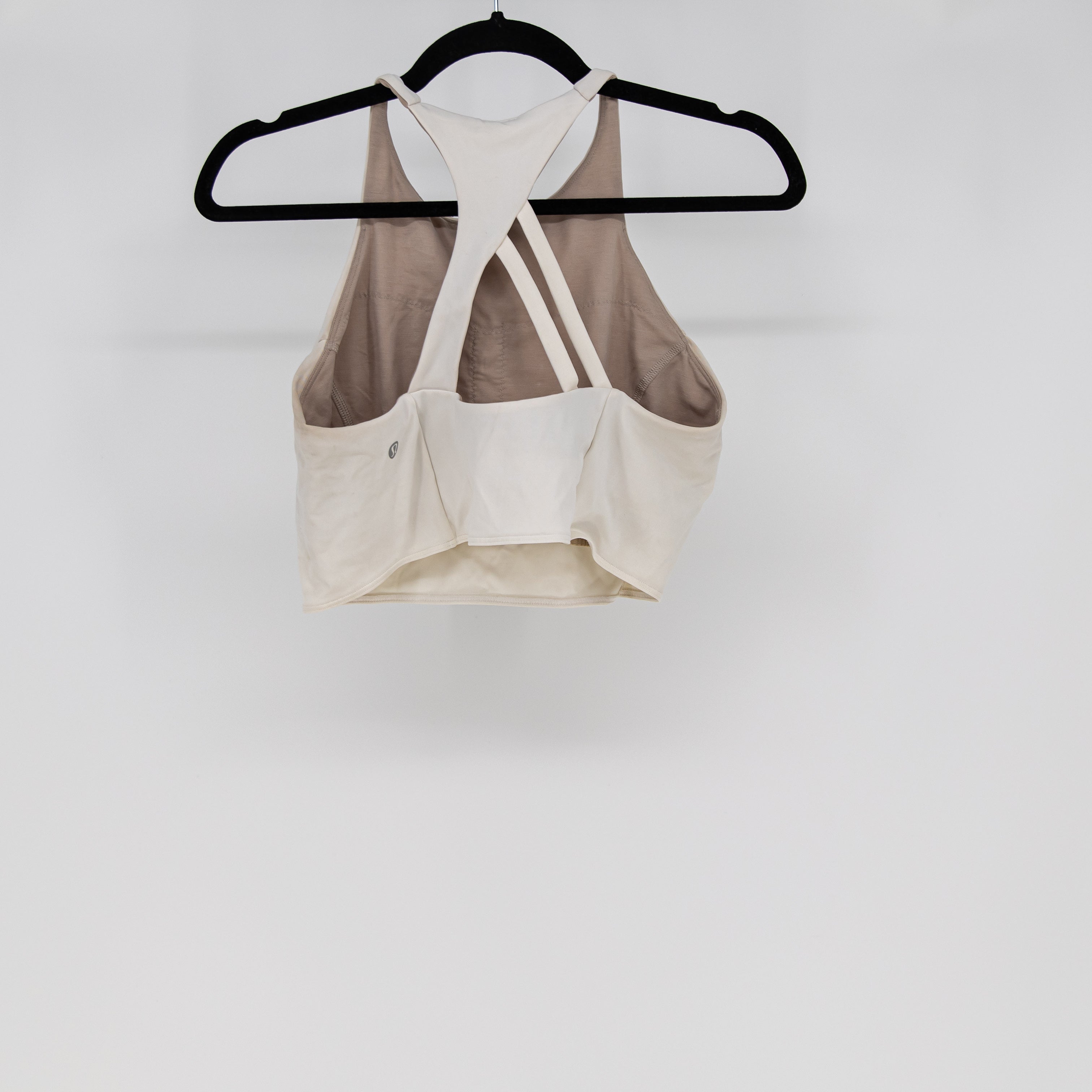 Lululemon Women's Strong Lines High Neck Strappy Athletic Work Out Sports Bra 12