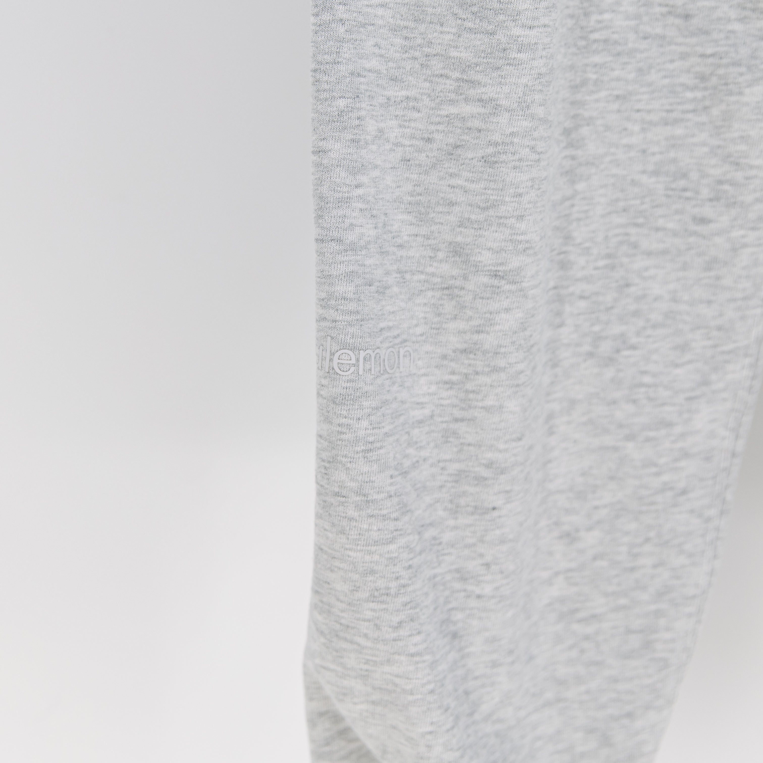 Lululemon Women's Relaxed Cotton Terry High-Rise Jogger Pants Heathered Gray 4